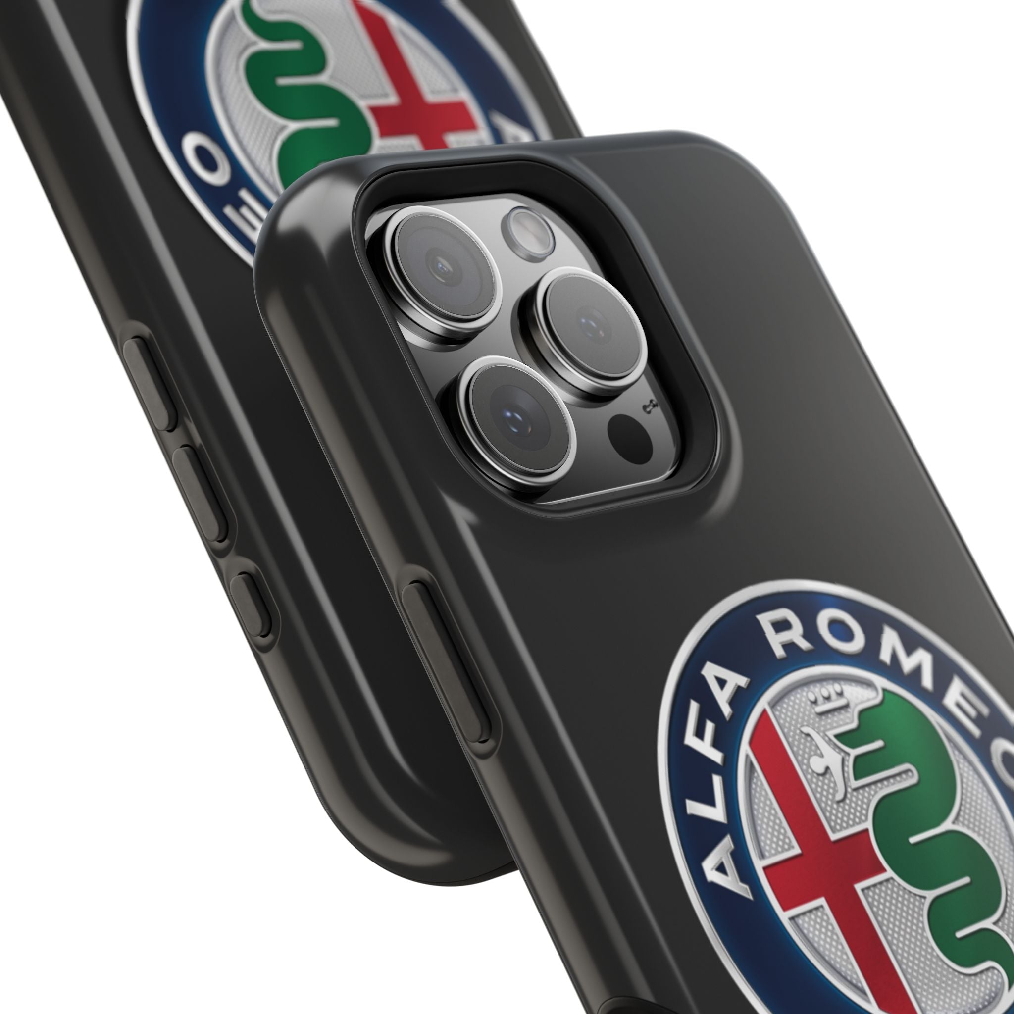 Alfa romeo black Magnetic Tough Cases