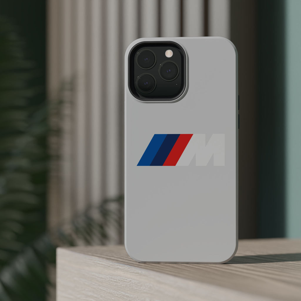 M badge inspired Magnetic Tough Cases