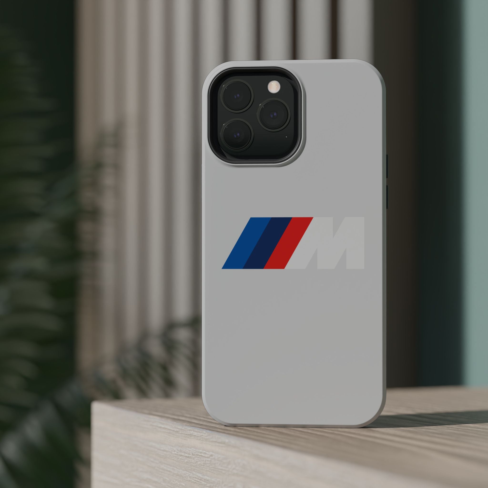 M badge inspired Magnetic Tough Cases