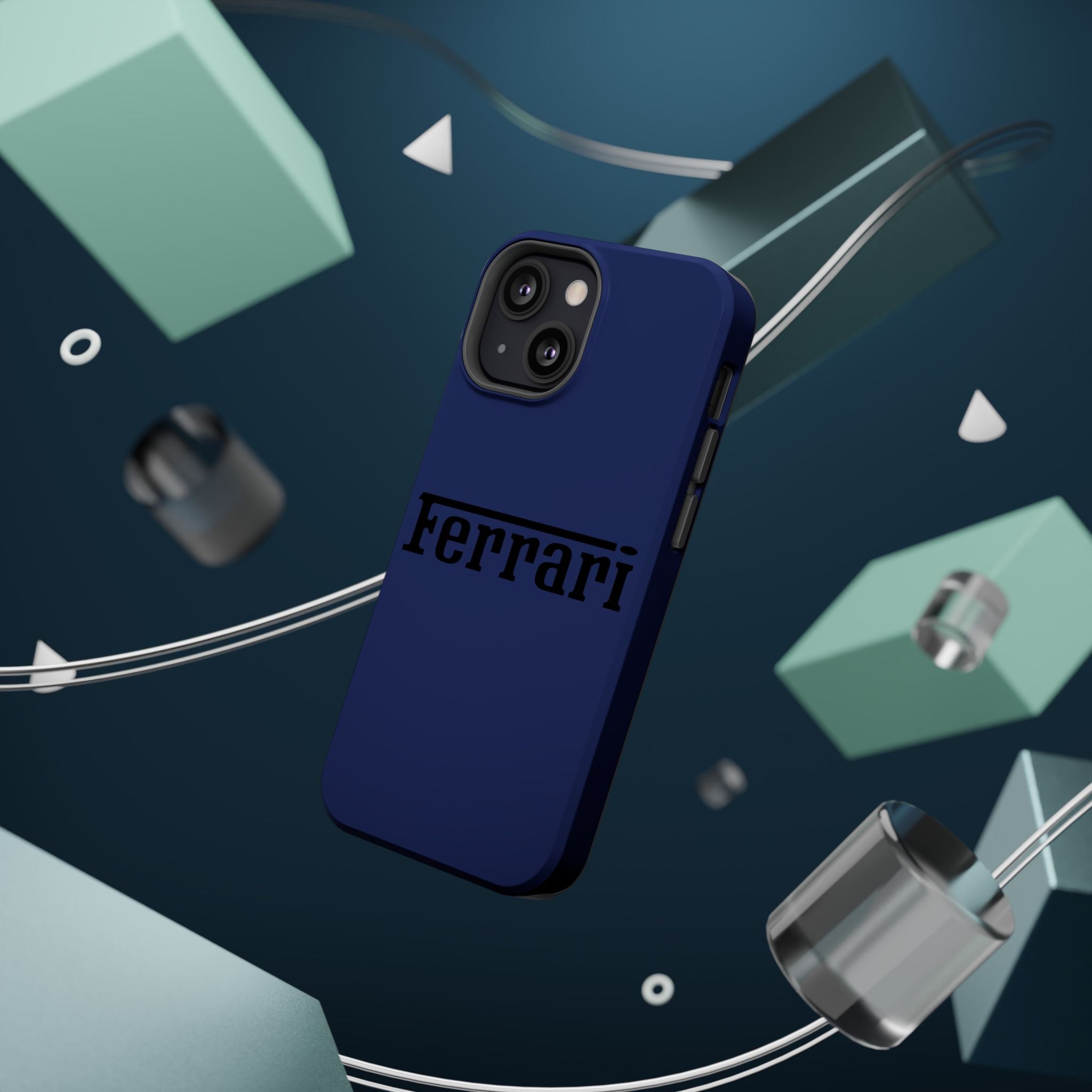 Ferrari Blu Pozzi inspired Magnetic Tough Cases