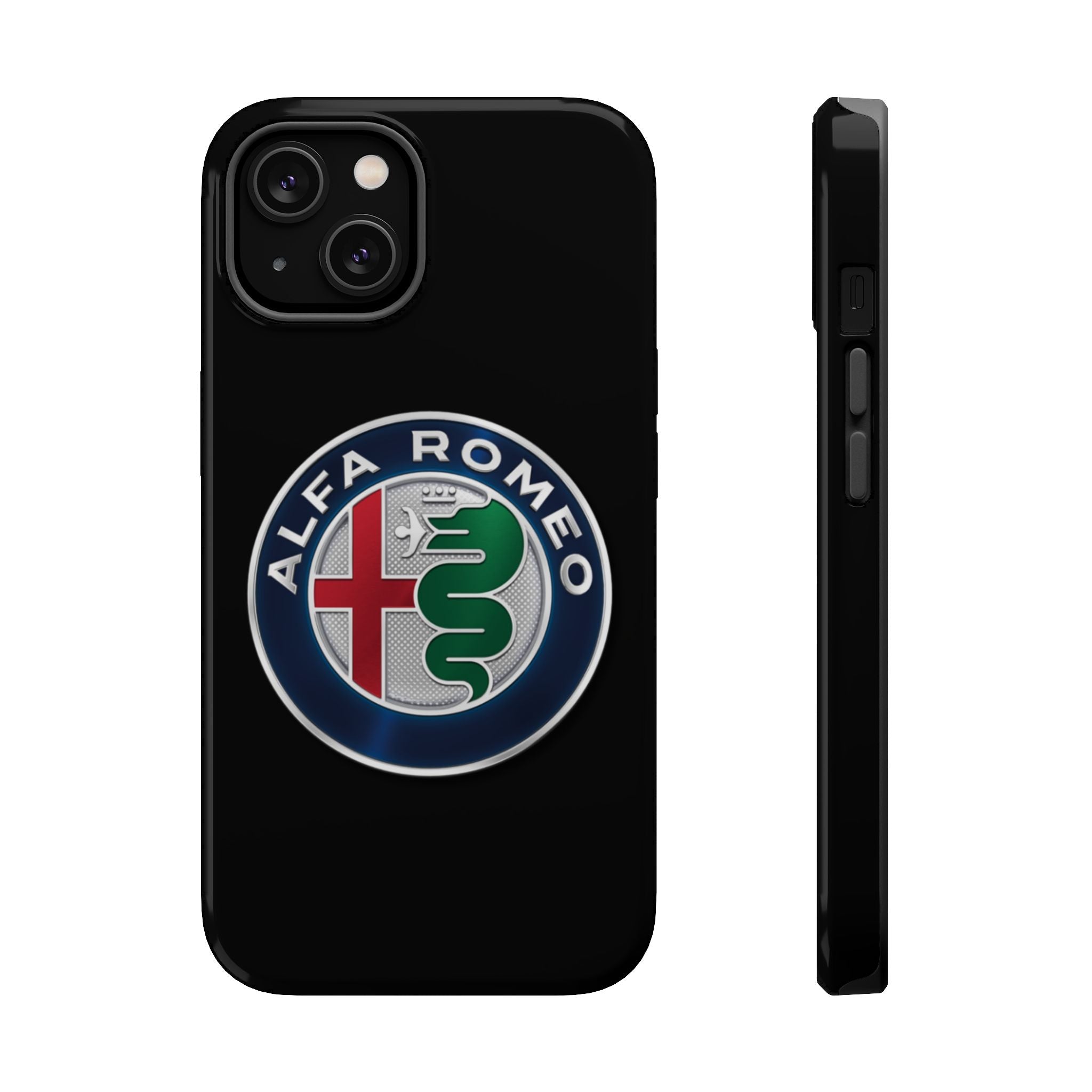Alfa romeo Dark black inspired Magnetic Tough Cases