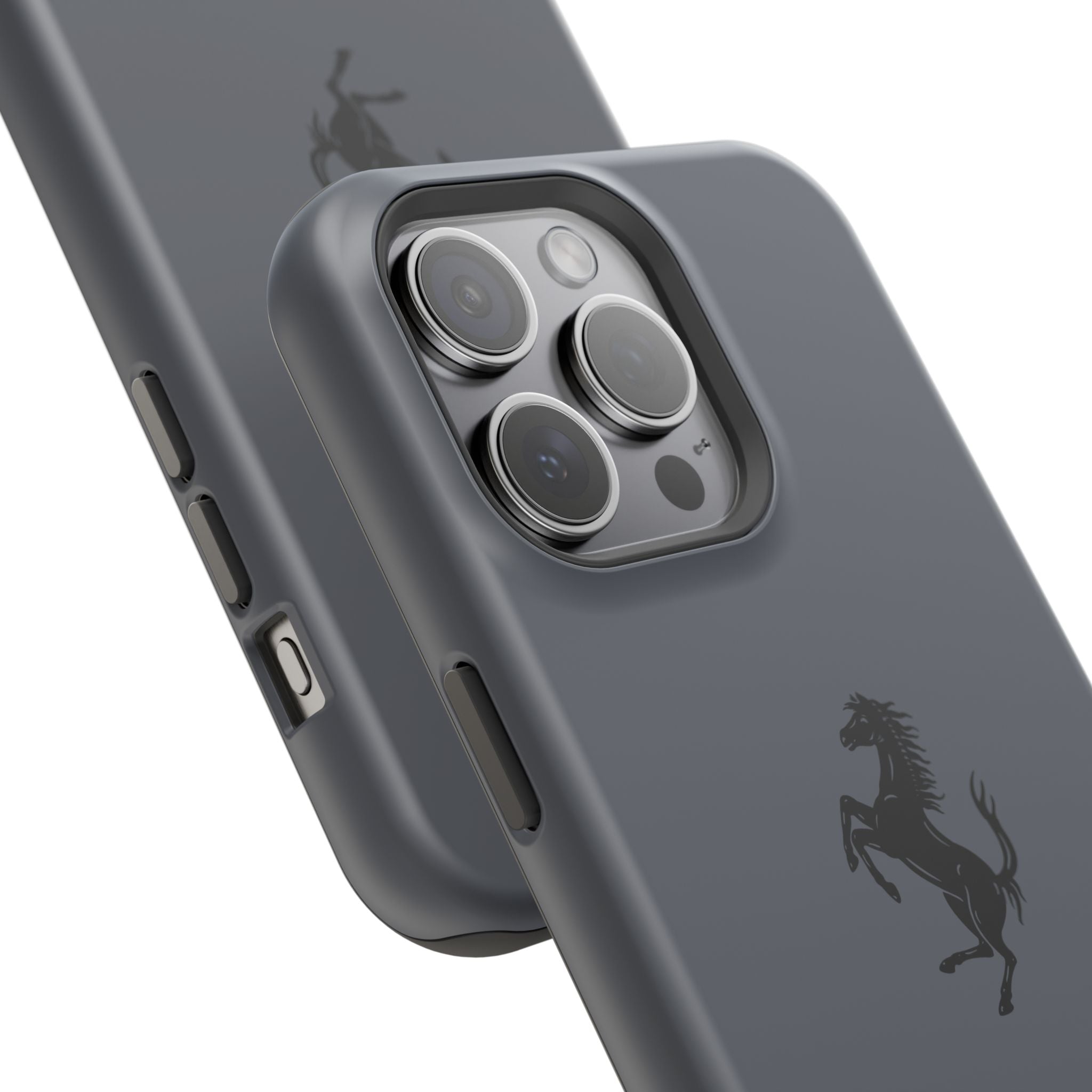 Ferrari horse Grigio silverstone inspired Magnetic Tough Cases