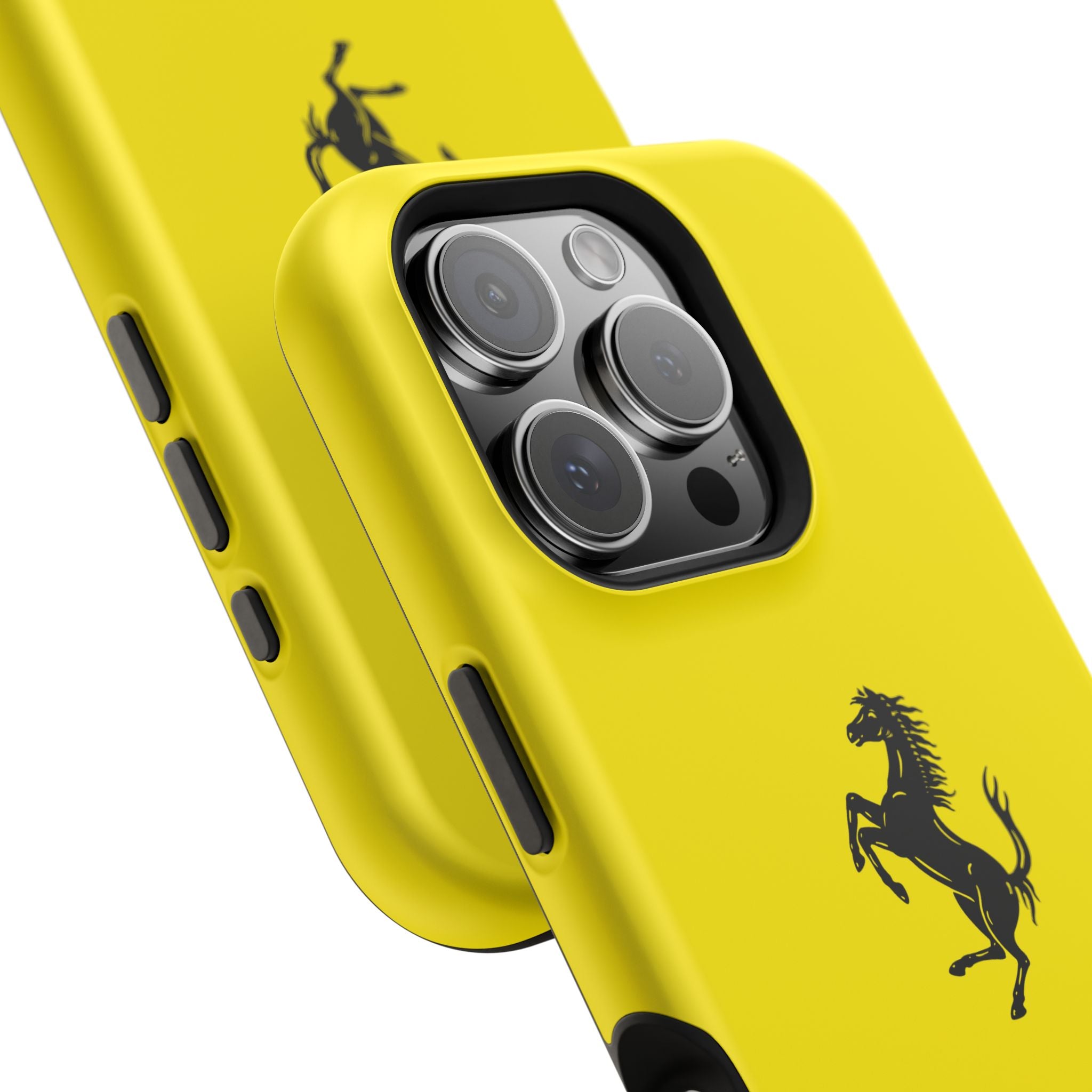 Ferrari horse Giallo Modena inspired Tough Cases