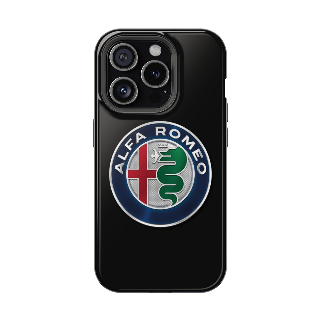 Alfa romeo Dark black inspired Magnetic Tough Cases