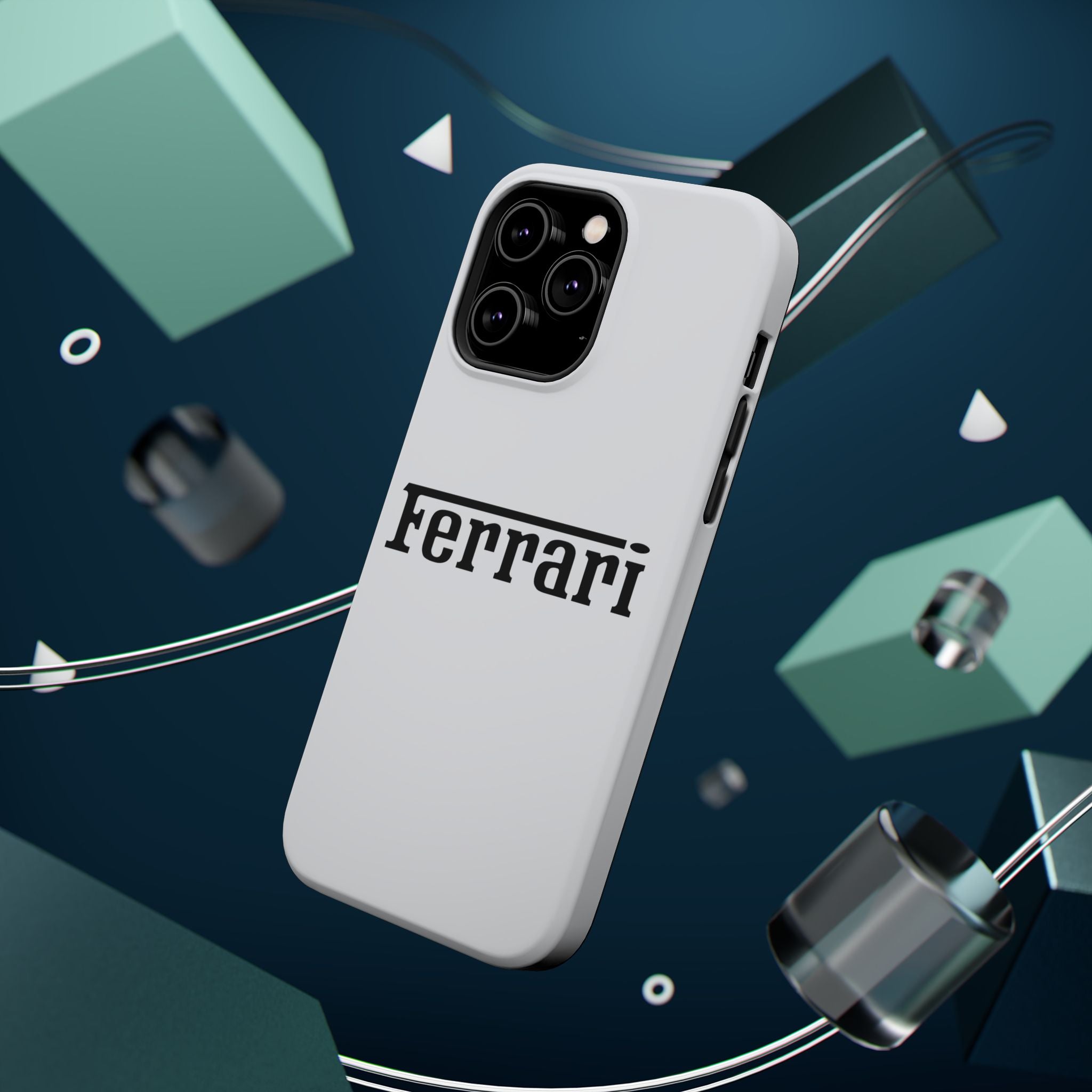 Ferrari Bianco Avus inspired Magnetic Tough Cases