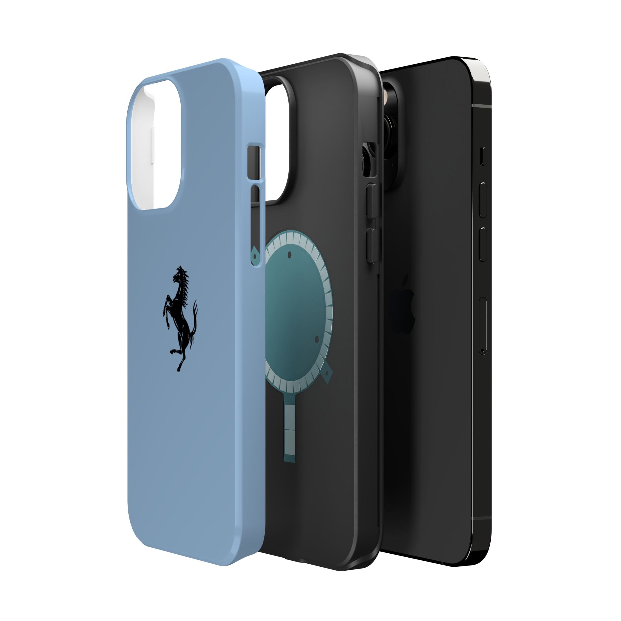 Ferrari hose Grigio alloy inspired Magnetic Tough Cases
