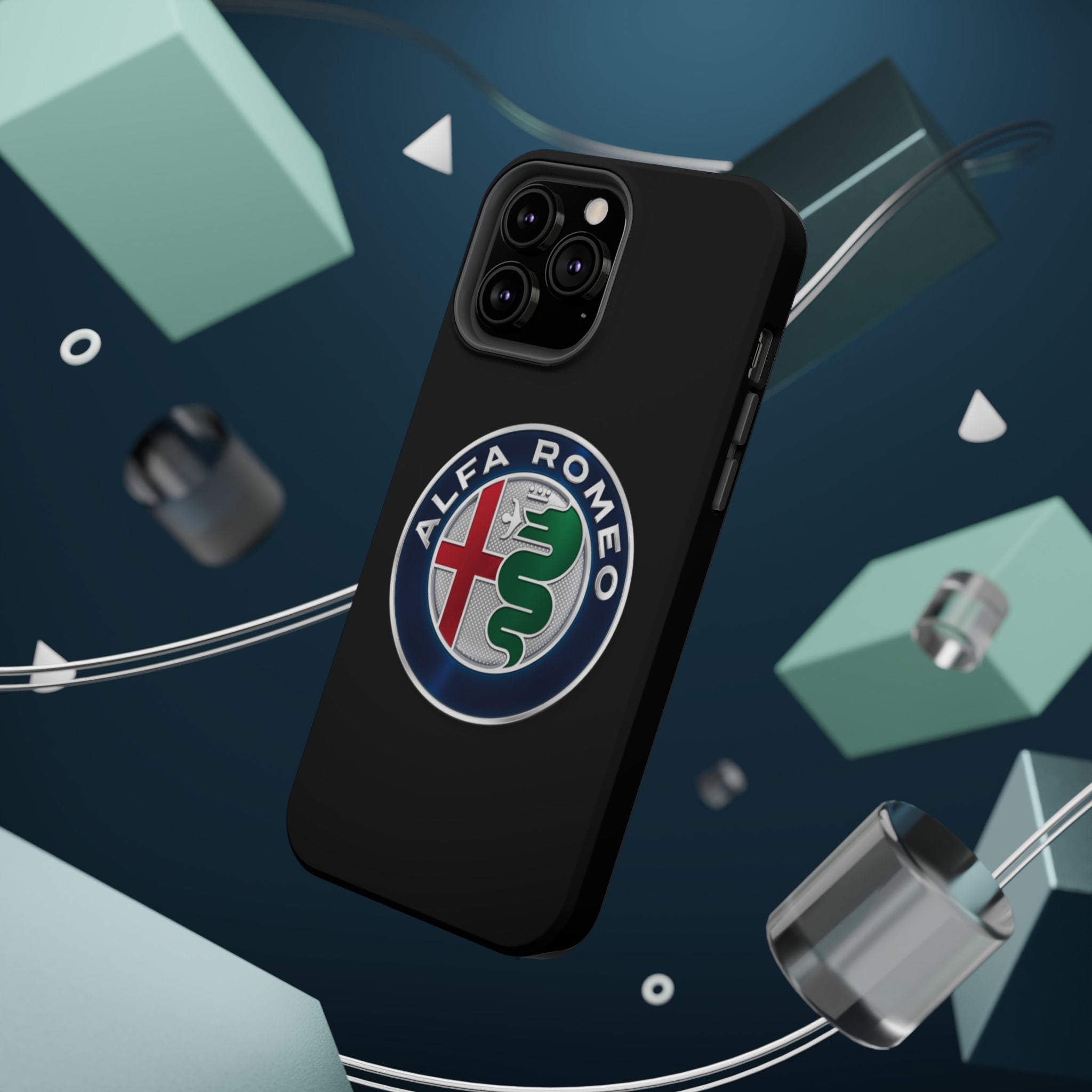 Vulcano Black inspired Magnetic Tough Cases