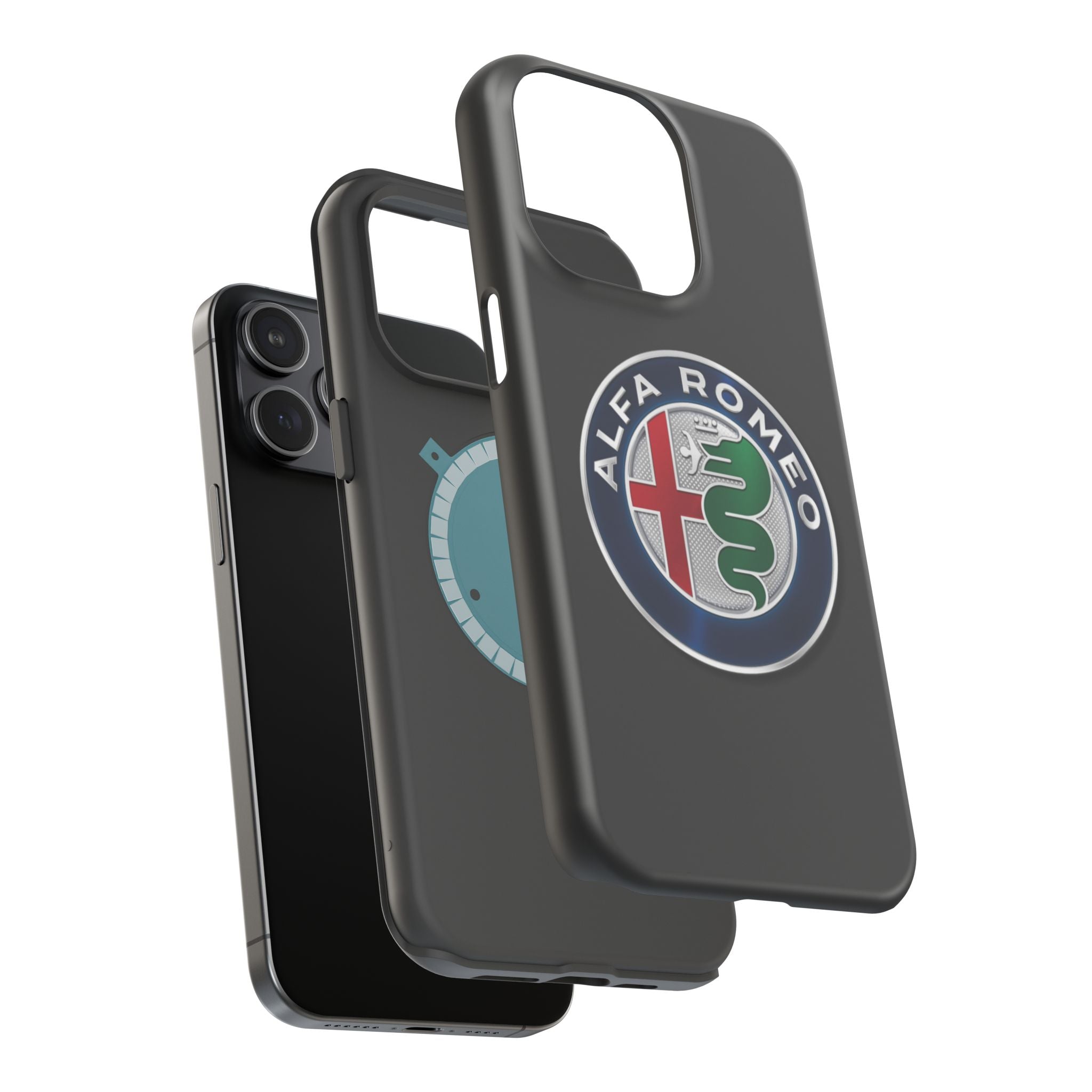 Alfa romeo black Magnetic Tough Cases