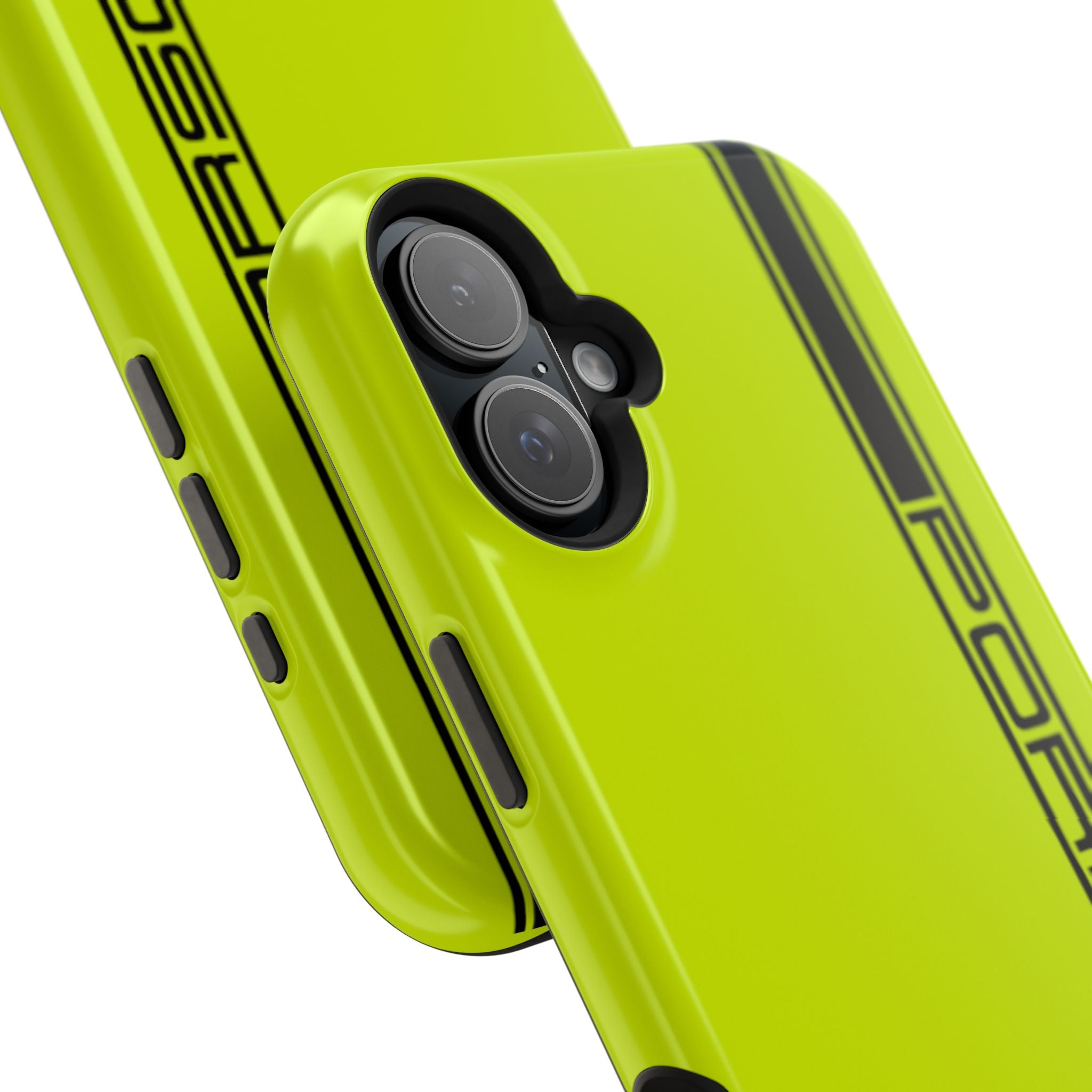 Porsche Acid Green Magnetic Tough Cases