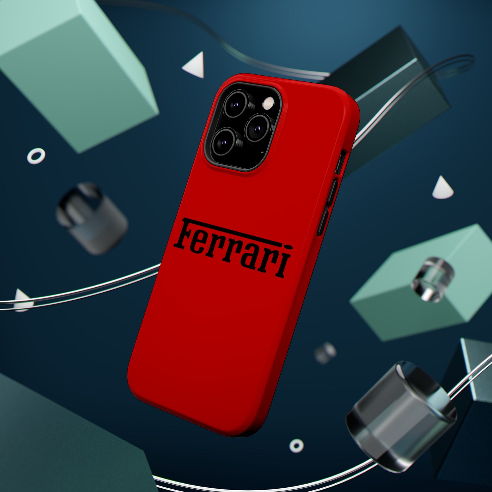 Ferrari Rosso Corsa inspired Magnetic Tough Cases