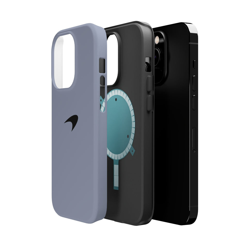 Titanium silver McLaren inspired Magnetic Tough Cases
