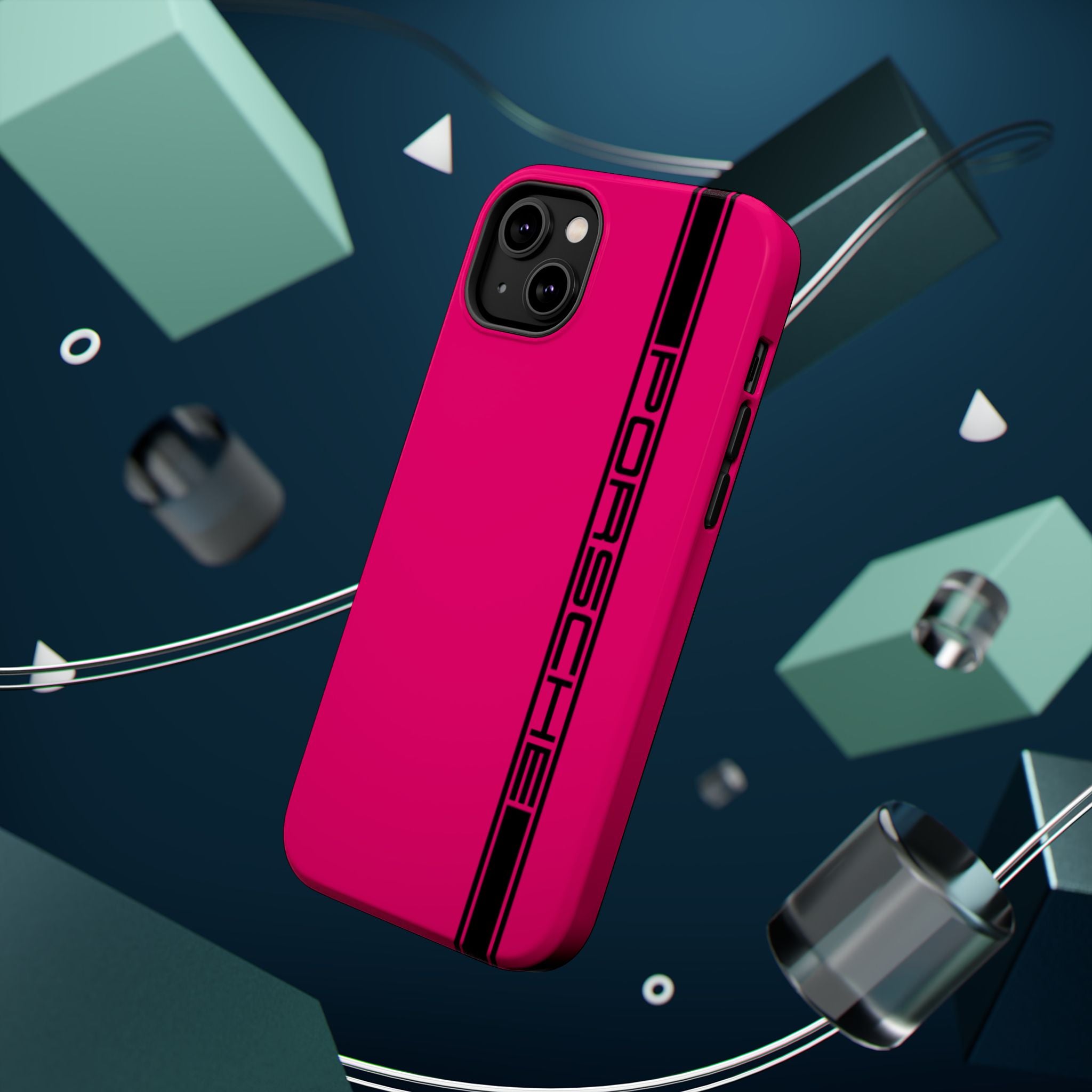 Porsche Rubystar colored inspired Magnetic Tough Cases