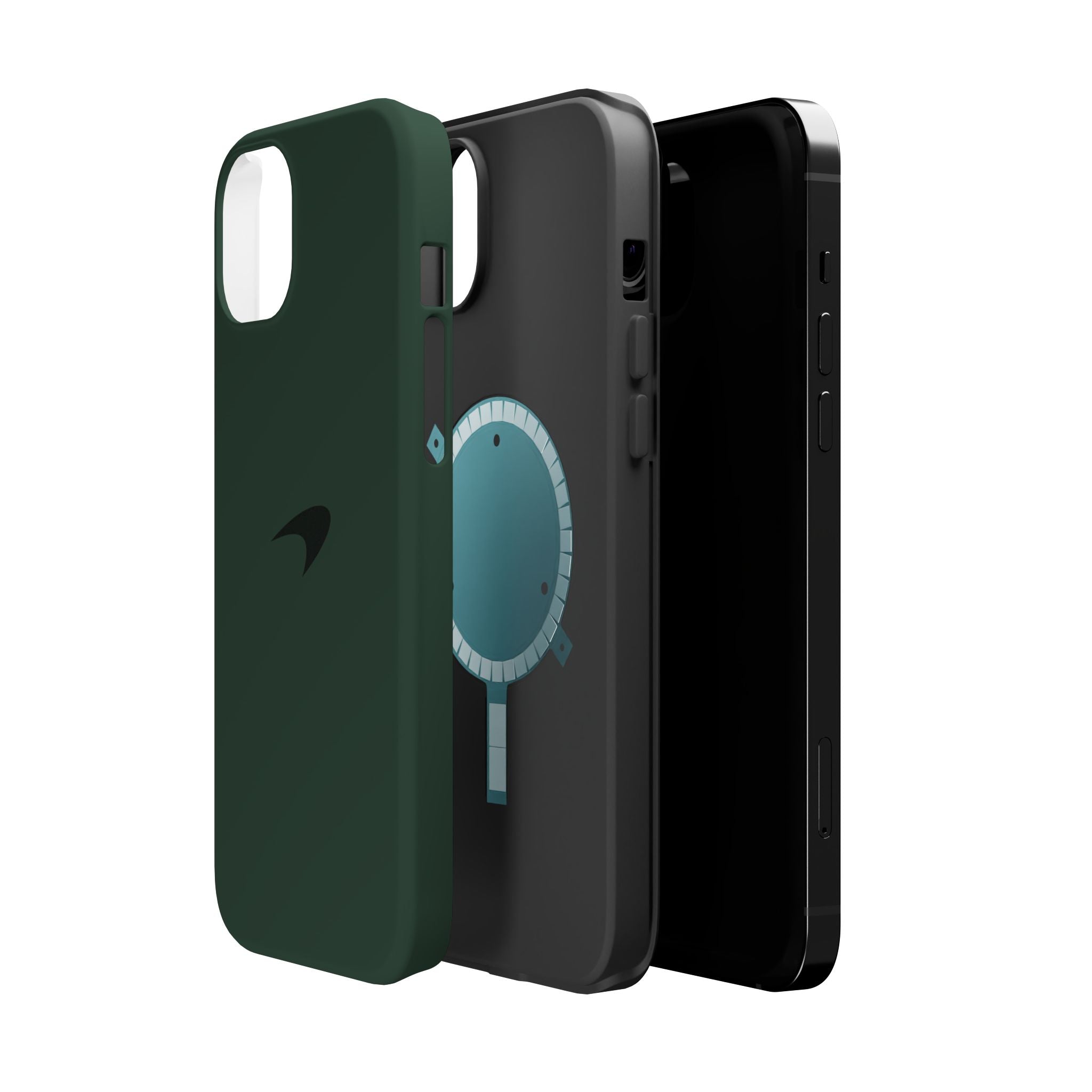 Racing green mclaren inspired Magnetic Tough Cases