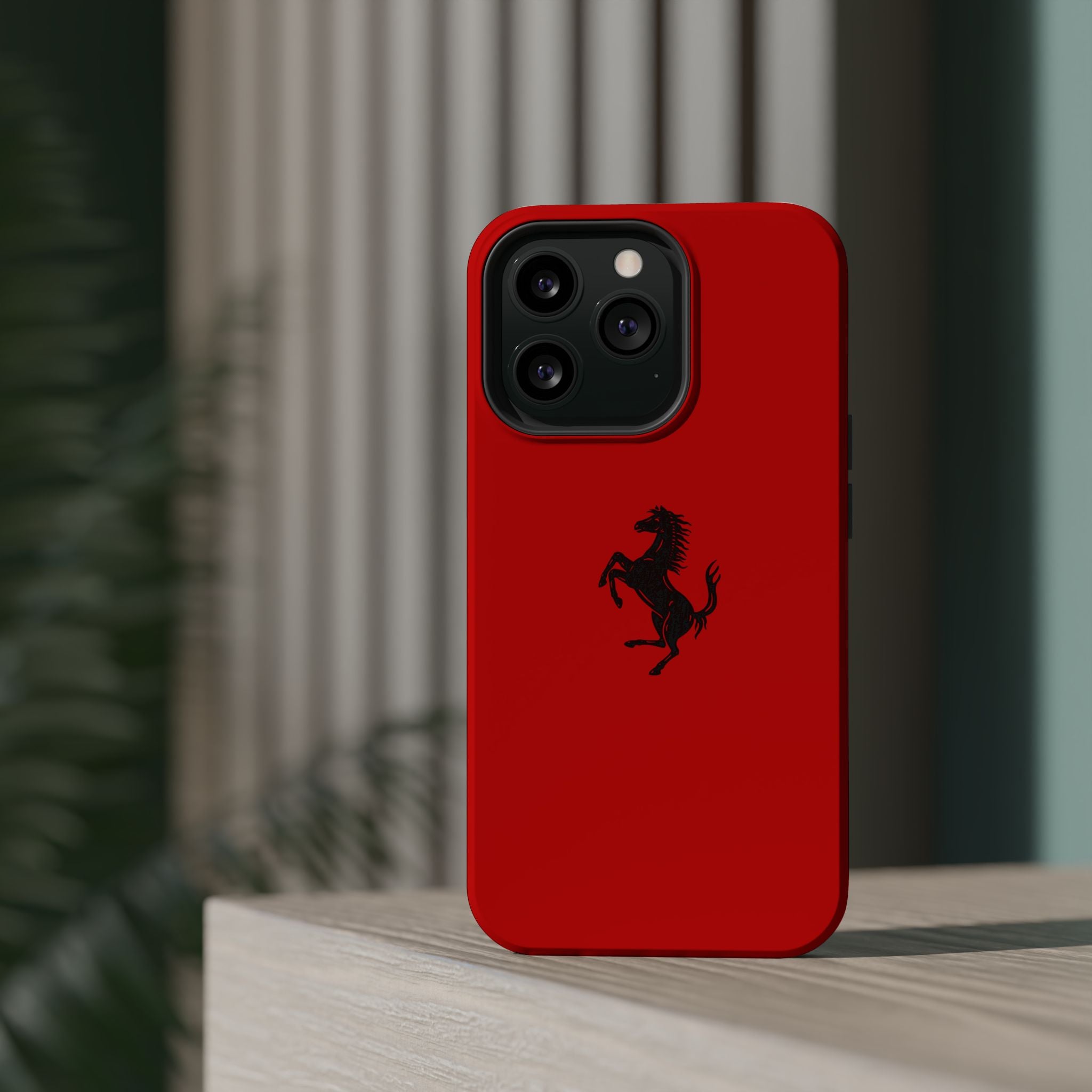 Ferrari horse Rosso corsa inspired Magnetic Tough Cases