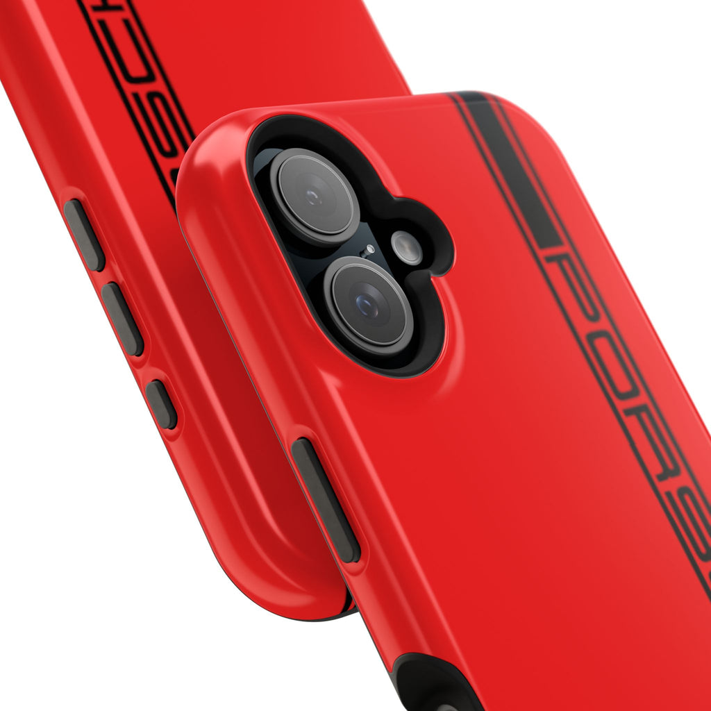 Porsche Guards red inspired Magnetic Tough Cases