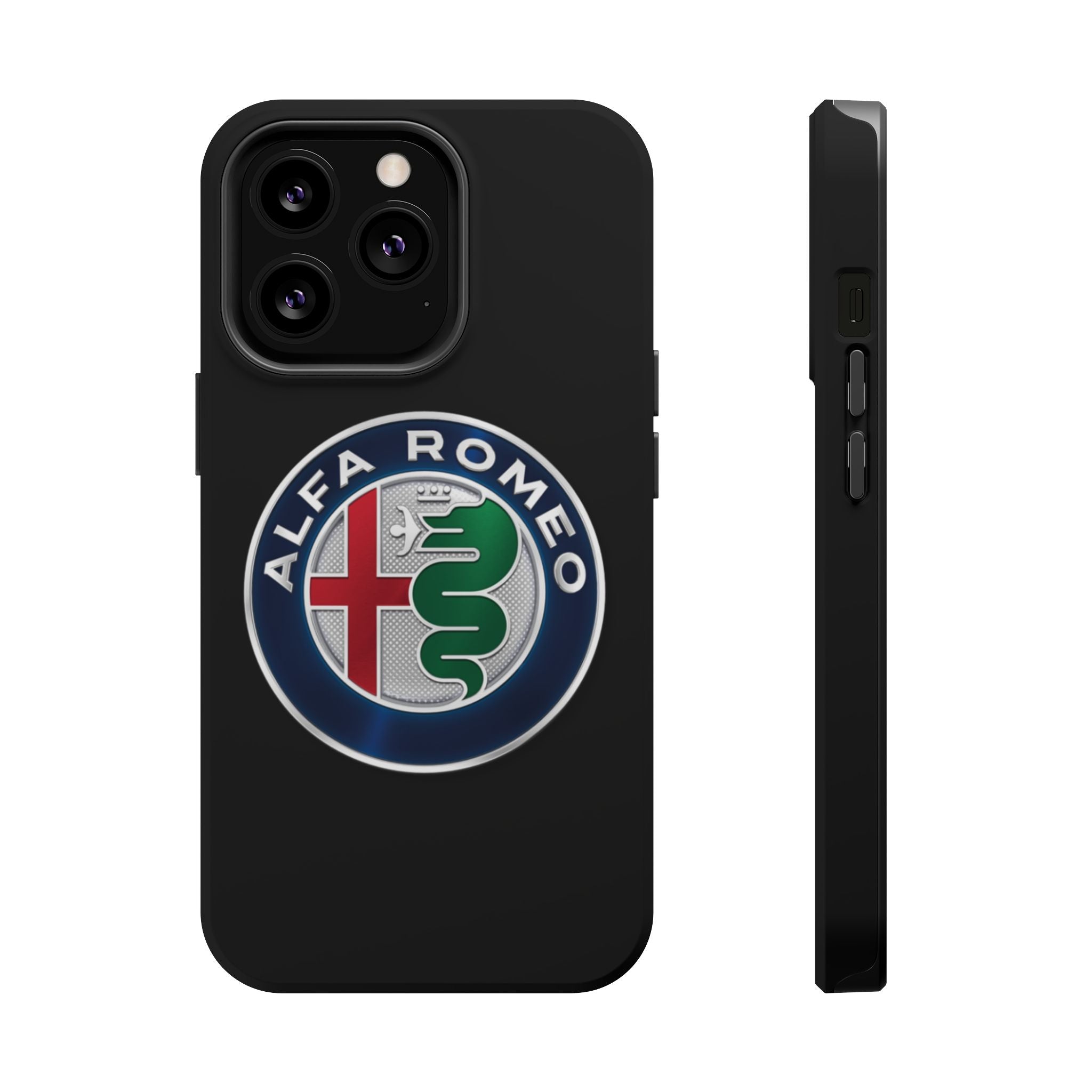 Alfa romeo Dark black inspired Magnetic Tough Cases