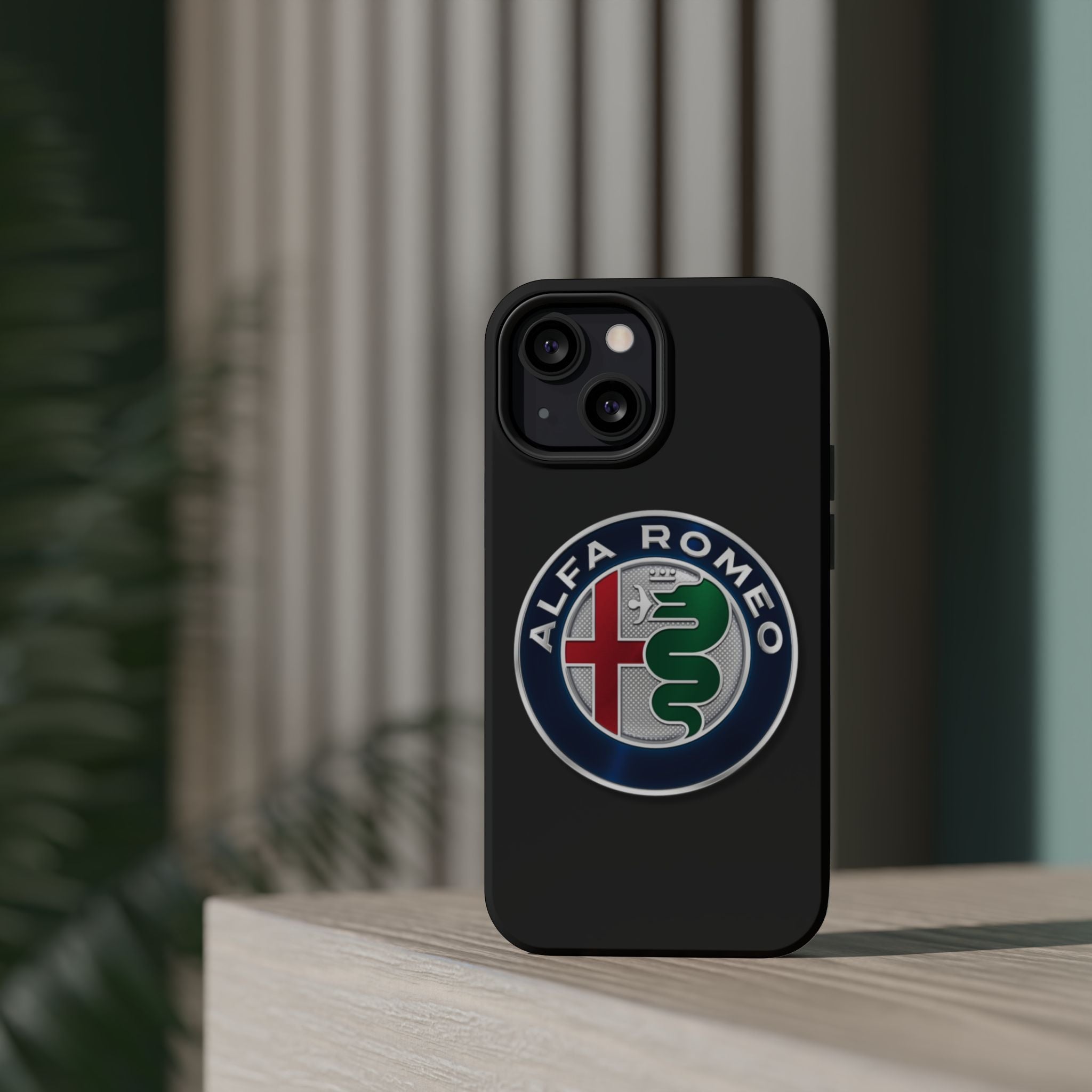 Alfa romeo black Magnetic Tough Cases