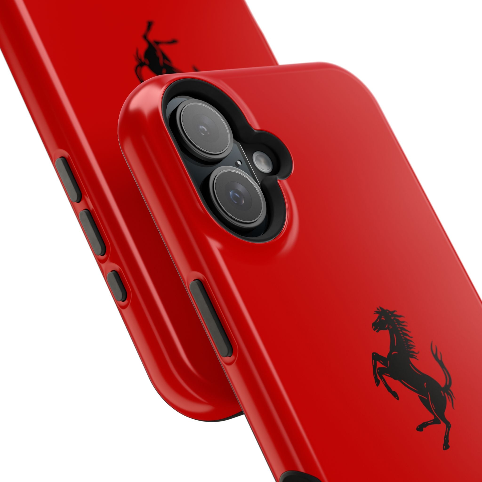 Ferrari horse Rosso Corsa inspired Magnetic Tough Cases