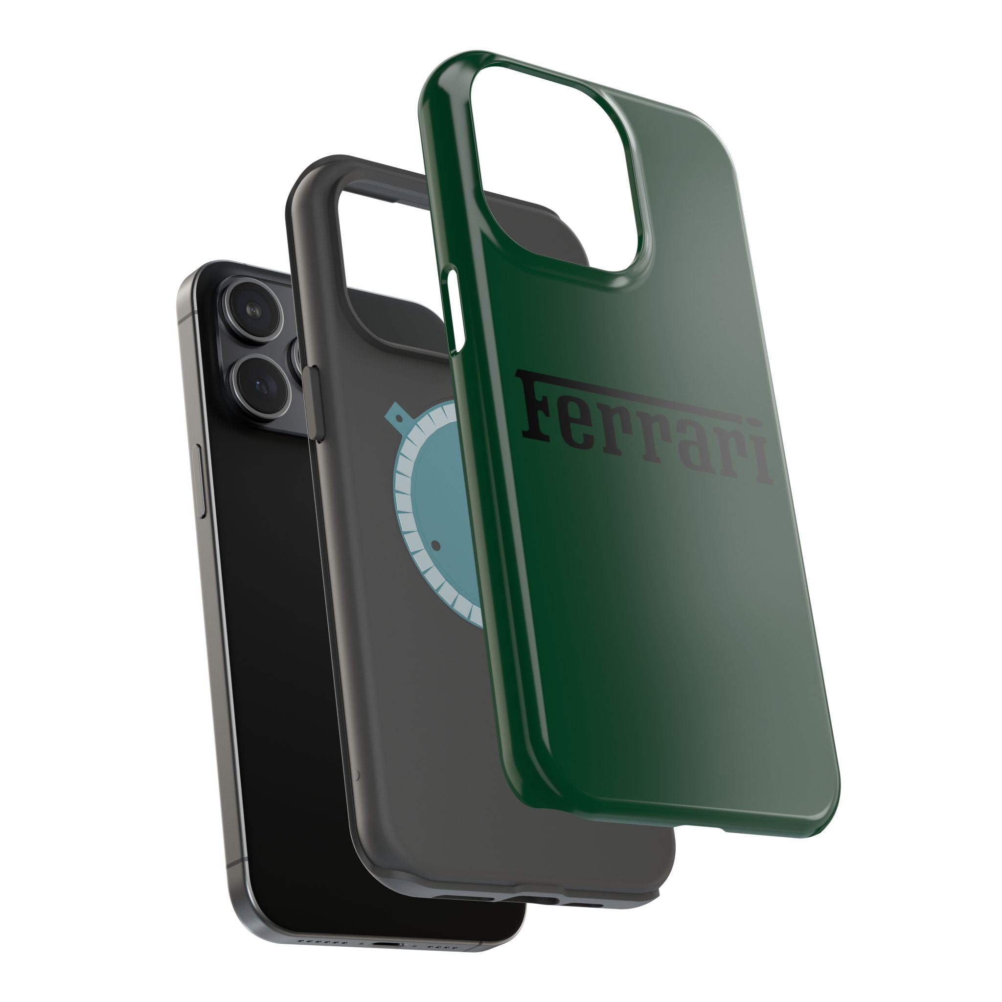 Ferrari Verde British inspired Magnetic Tough Cases