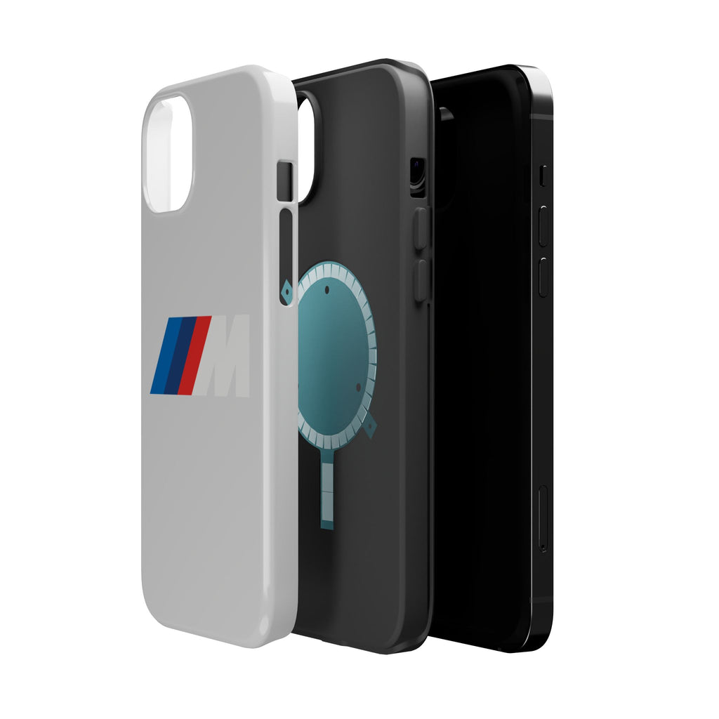 M badge inspired Magnetic Tough Cases