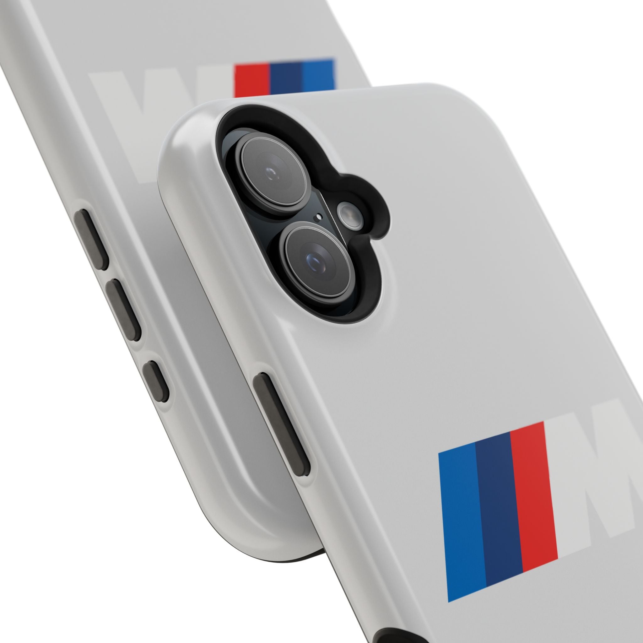 M badge inspired Magnetic Tough Cases