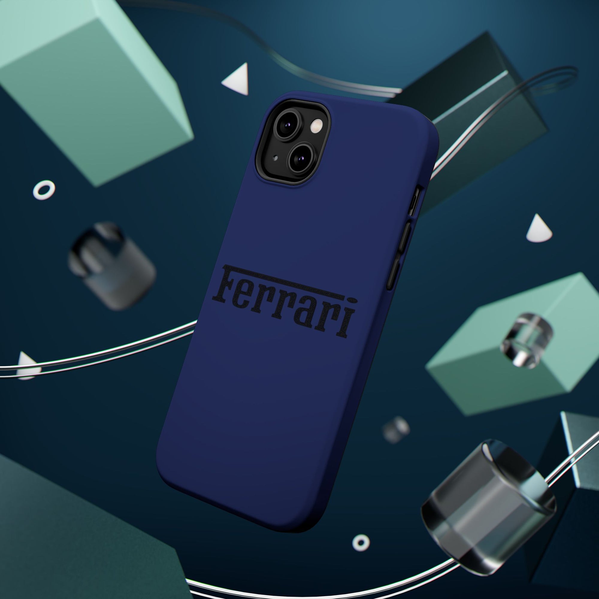 Ferrari Blu Pozzi inspired Magnetic Tough Cases