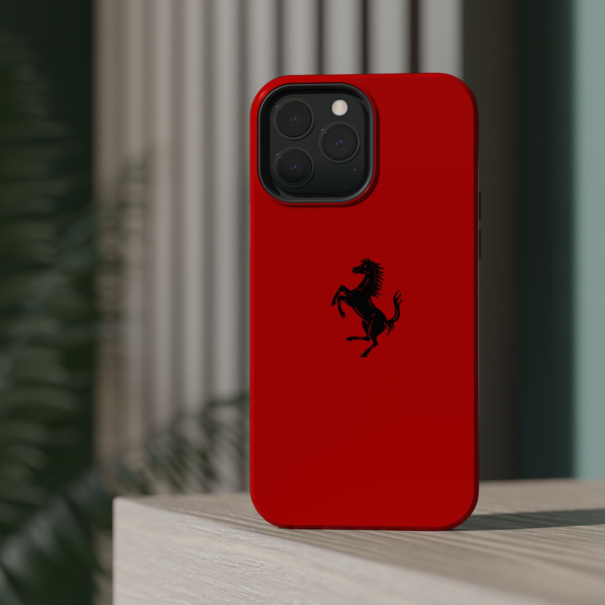 Ferrari horse Rosso corsa inspired Magnetic Tough Cases