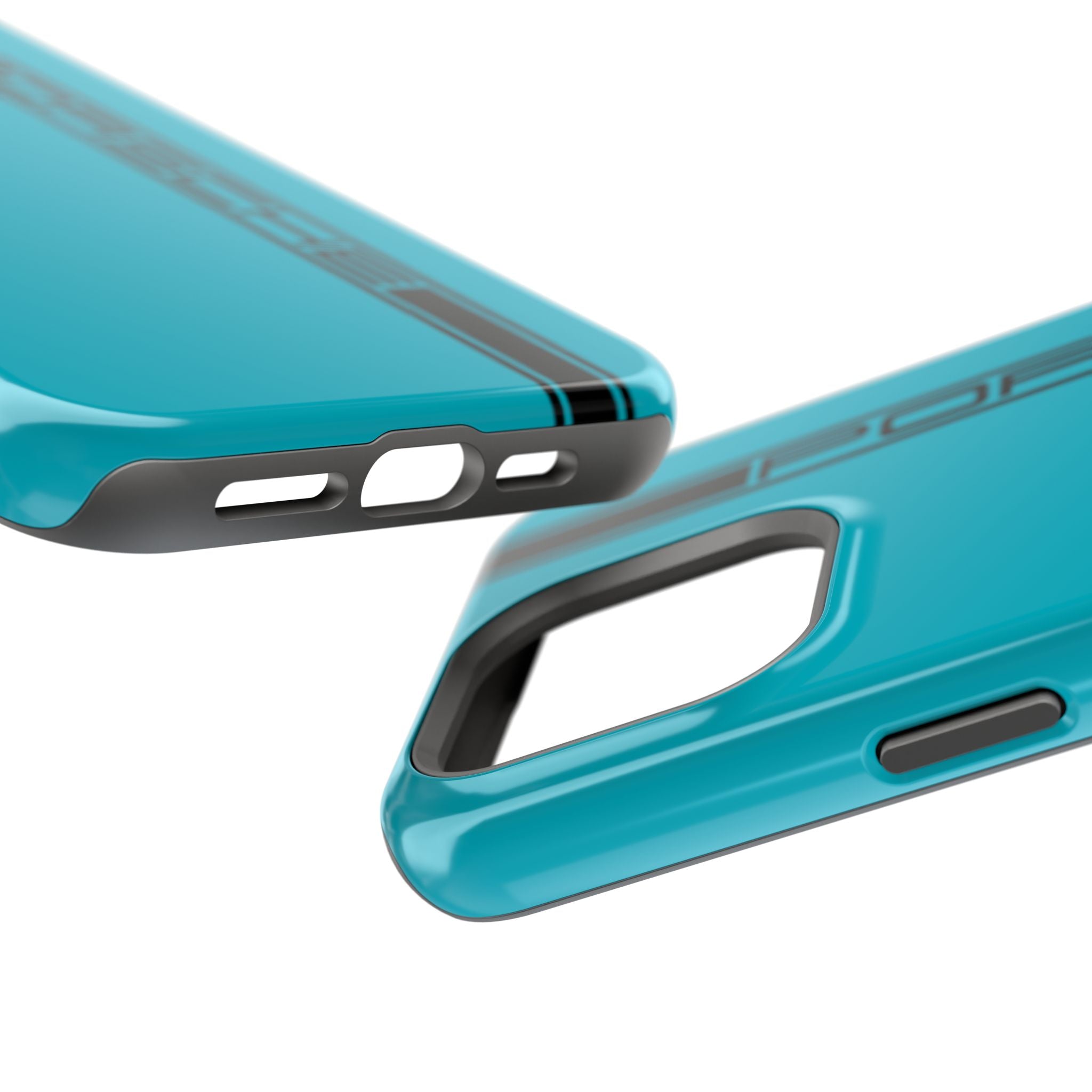Porsche Miami blue inspired Magnetic Tough Cases