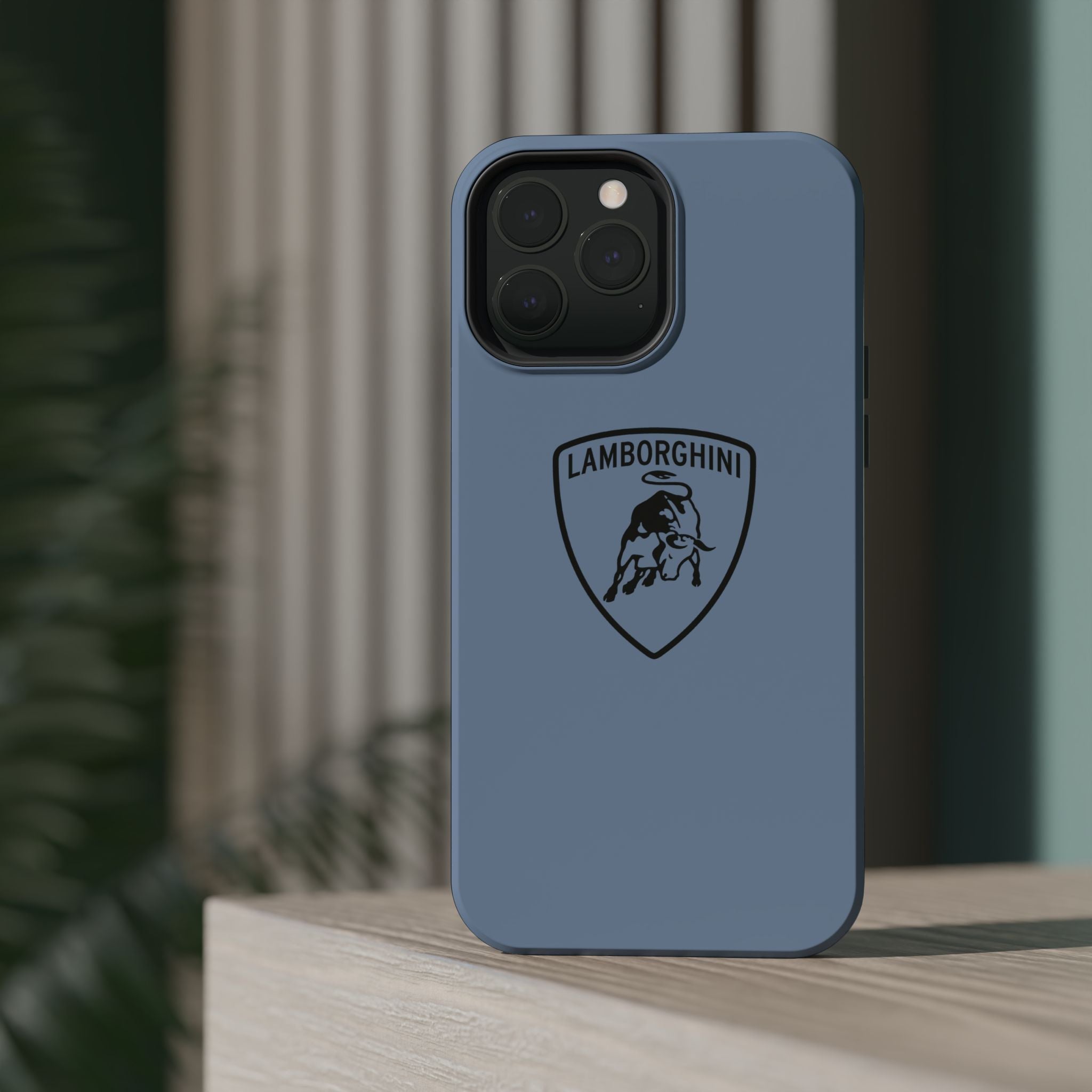 Lamborghini Azzurro Thetys inspired Magnetic Tough Cases