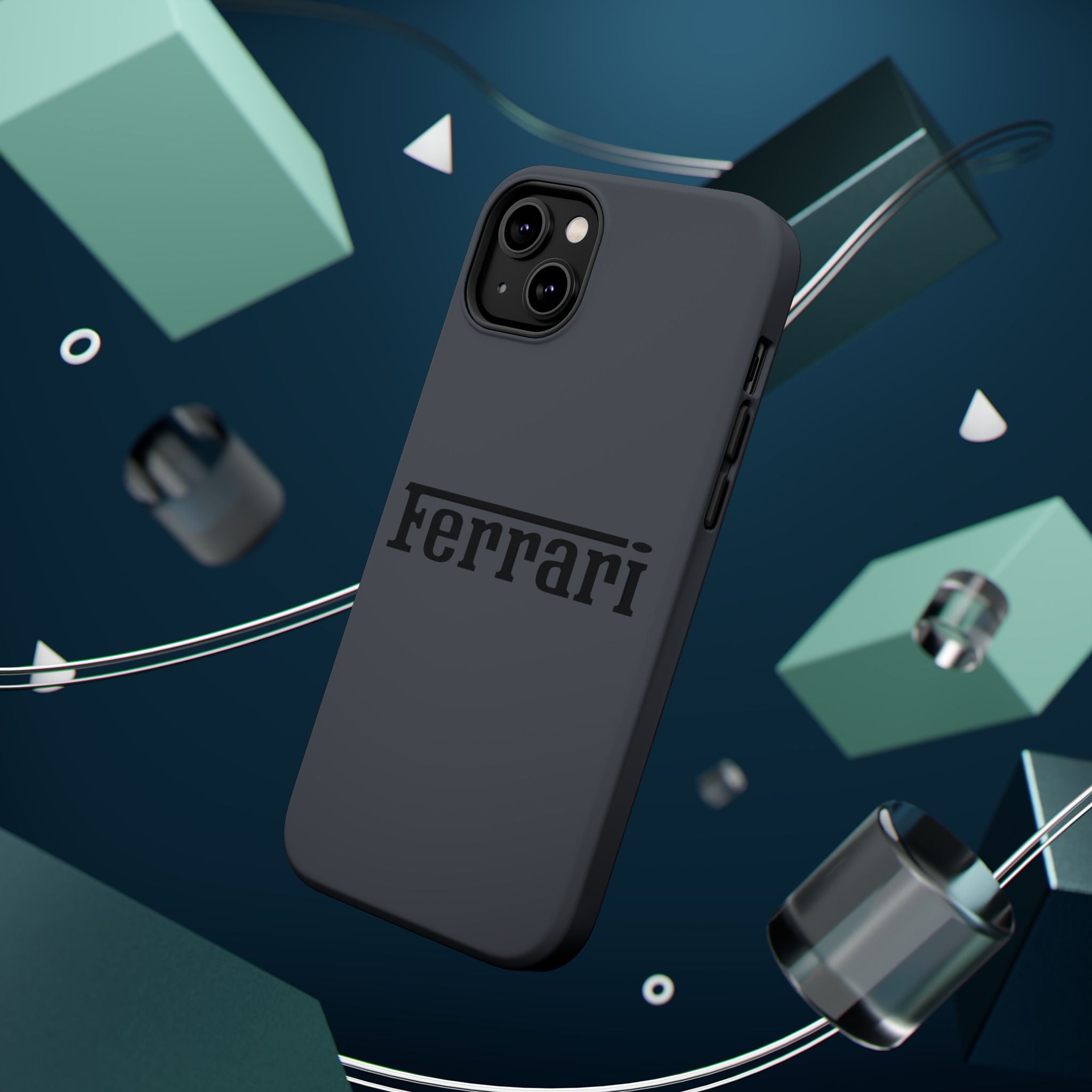Ferrari Grigio Silverstone inspired Magnetic Tough Cases