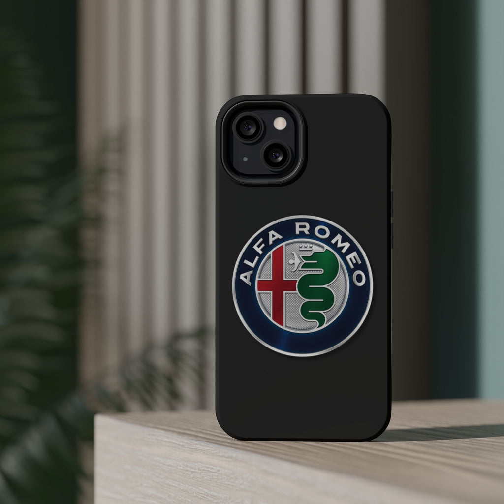 Alfa romeo black Magnetic Tough Cases