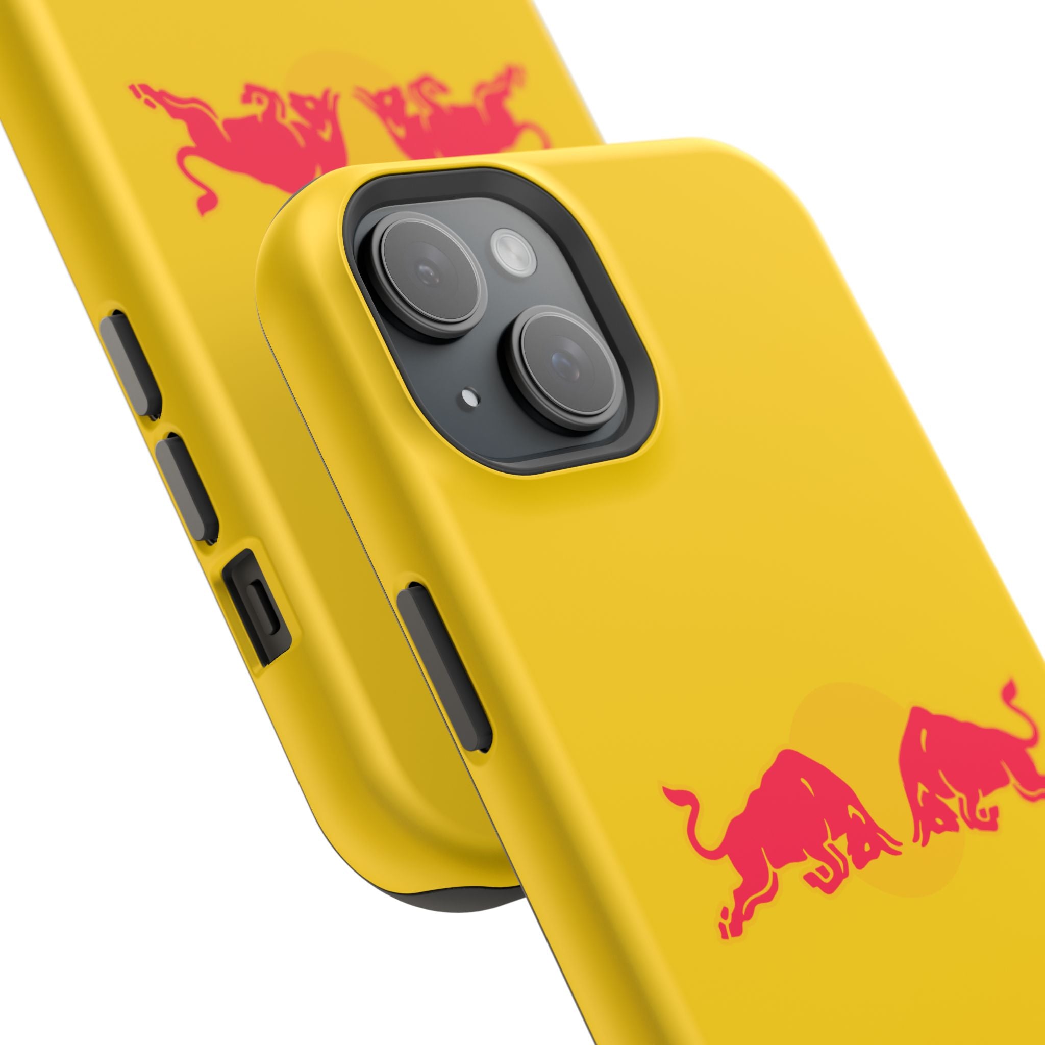 Red Bull yellow inspired Magnetic Tough Cases