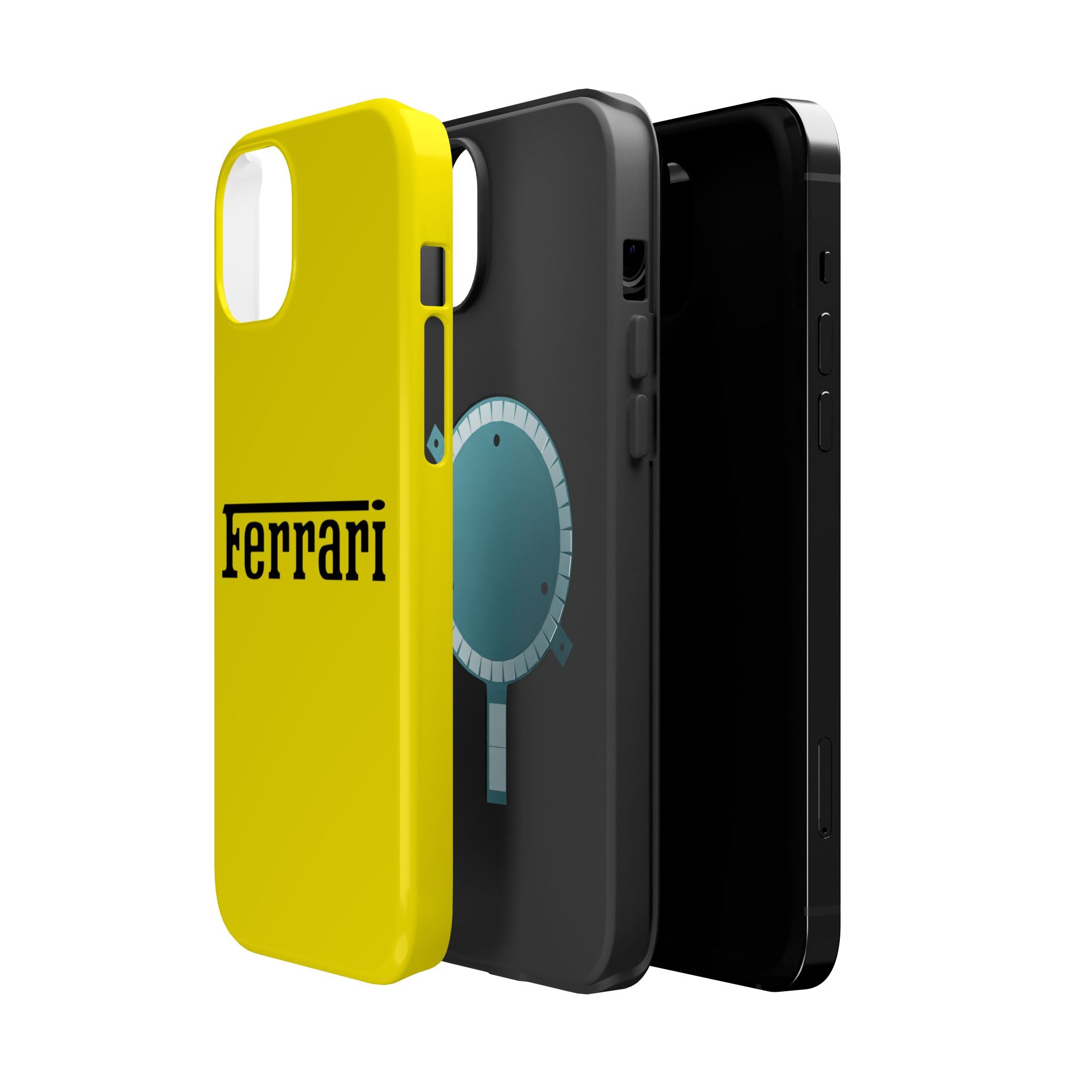 Ferrari Giallo Modena Inspired Magnetic Tough Cases