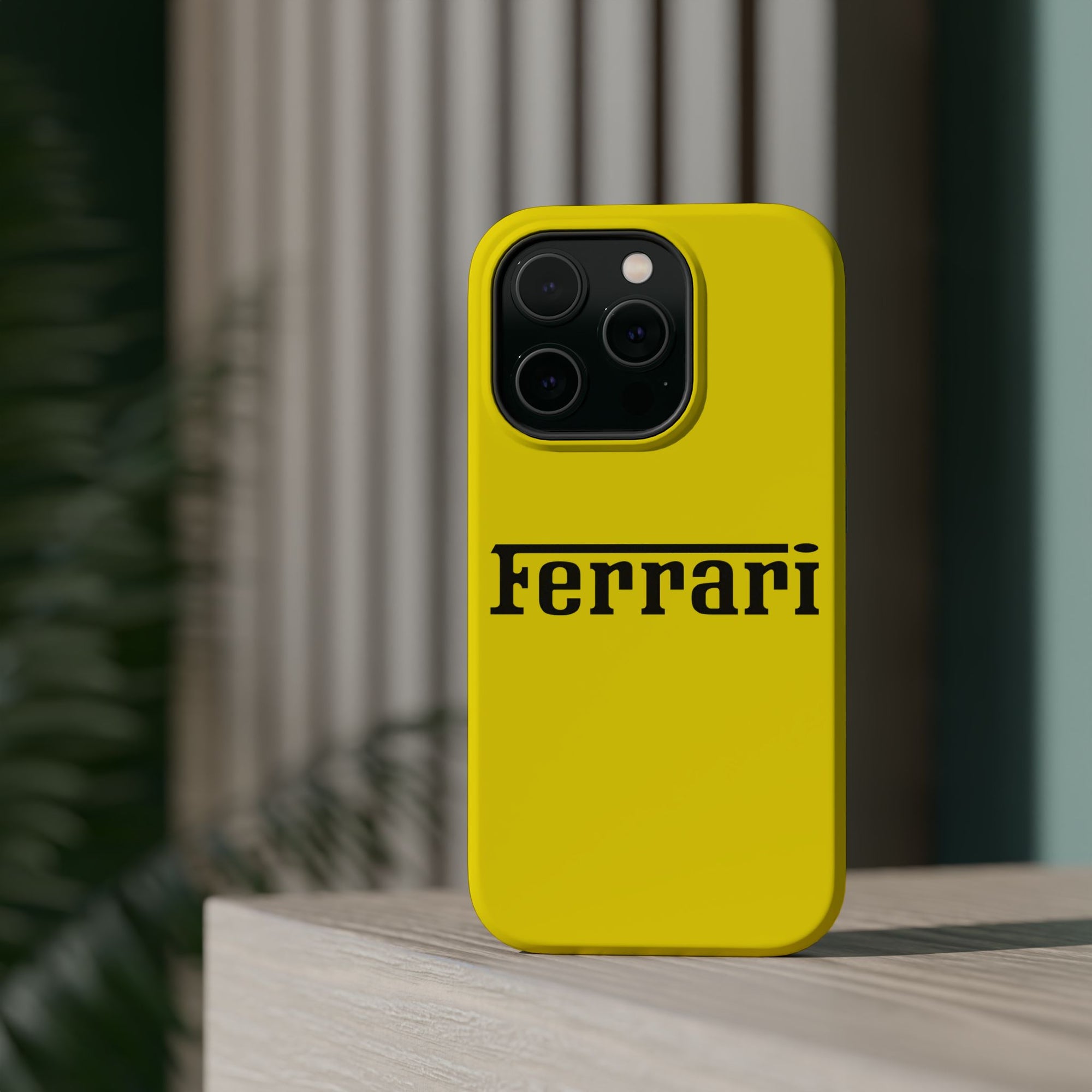 Ferrari Giallo Modena Inspired Magnetic Tough Cases
