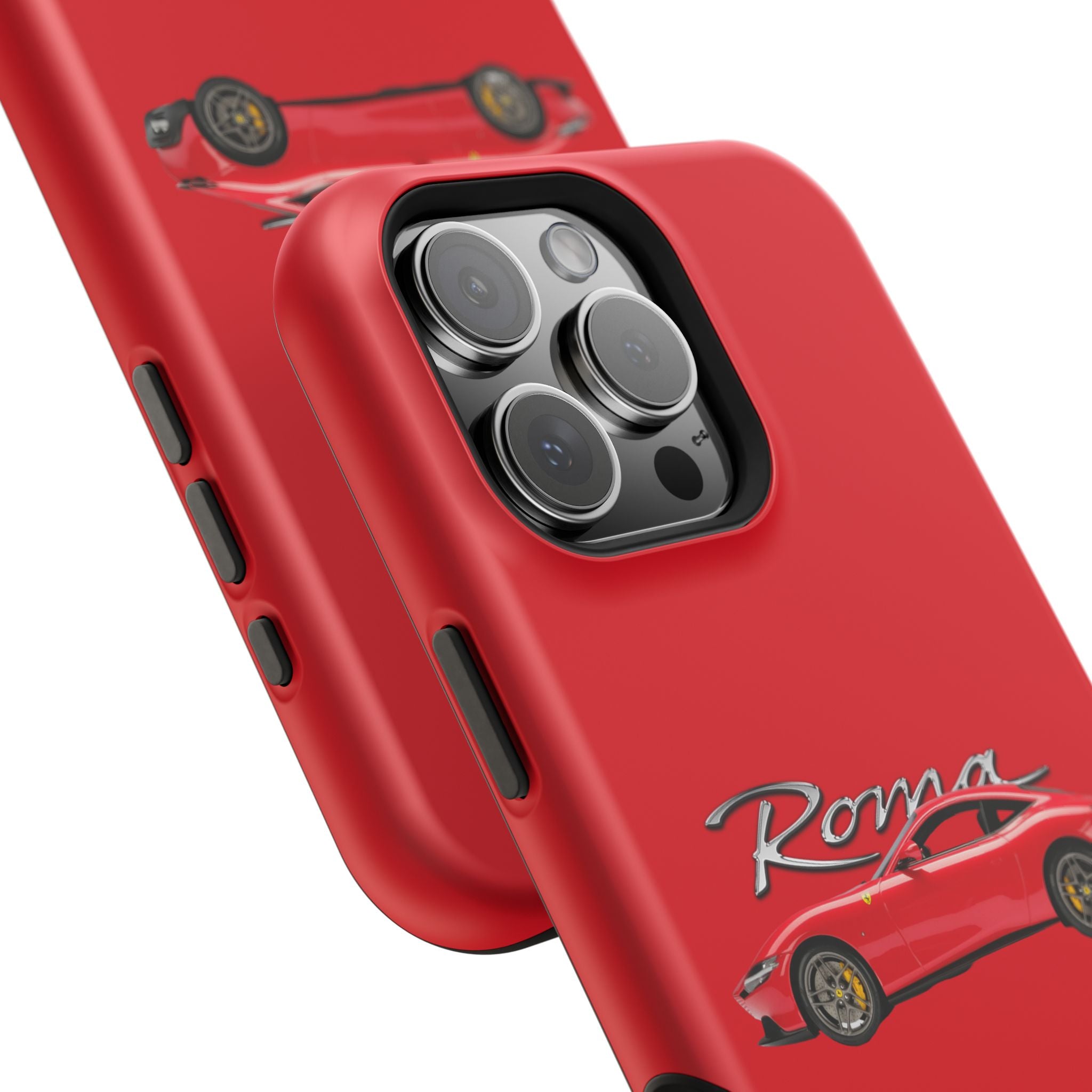 Ferrari Roma inspired Magnetic Tough Cases
