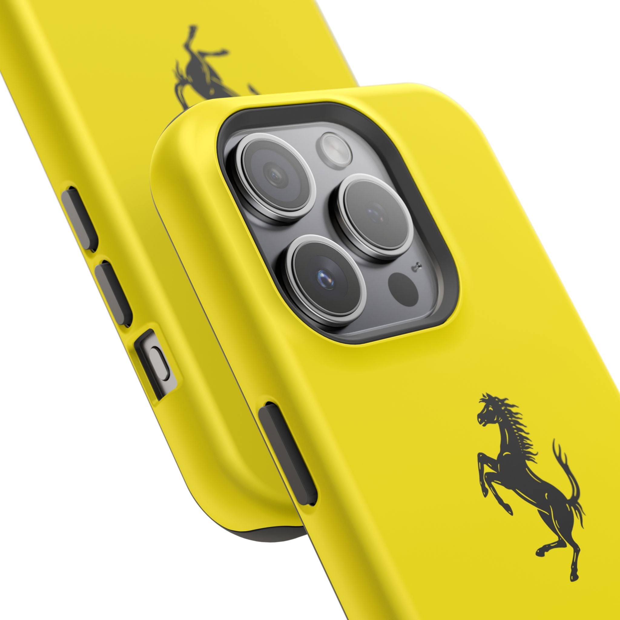 Ferrari horse Giallo Modena inspired Tough Cases