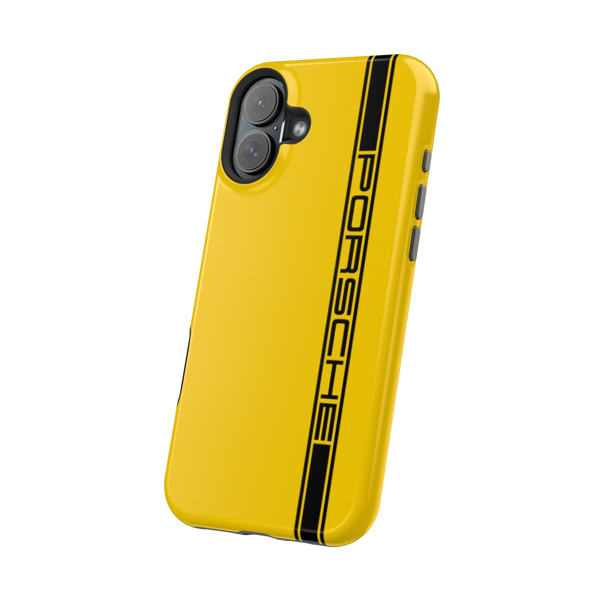 Porsche Speed yellow inspired Magnetic Tough Cases