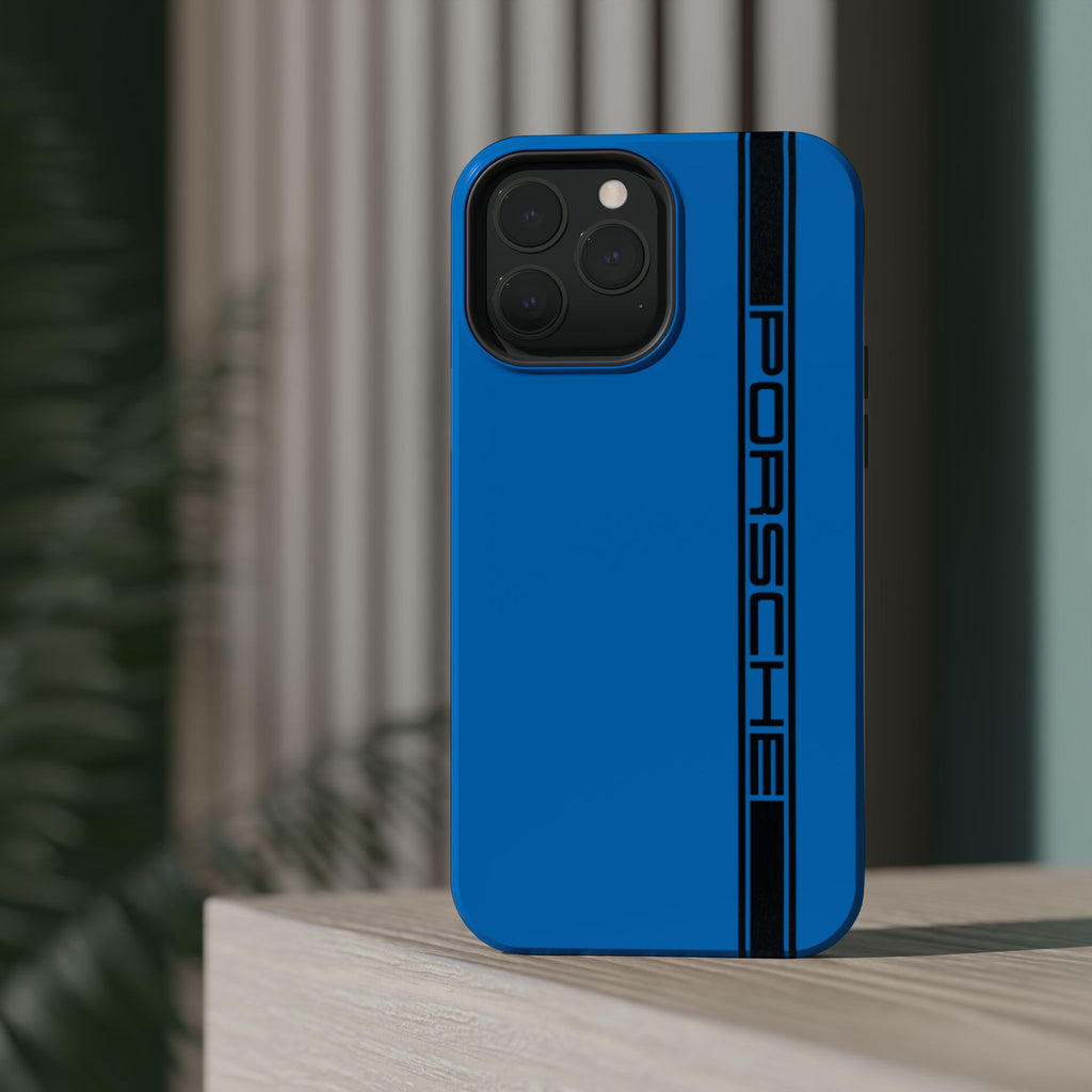 Porsche Riviera Blue inspired Magnetic Tough Cases