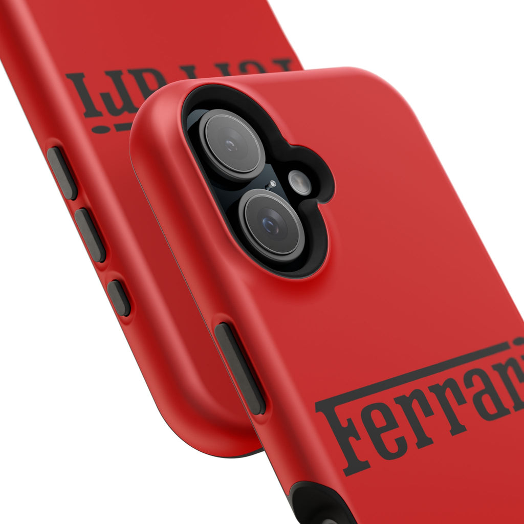 Ferrari Rosso Corsa inspired Magnetic Tough Cases