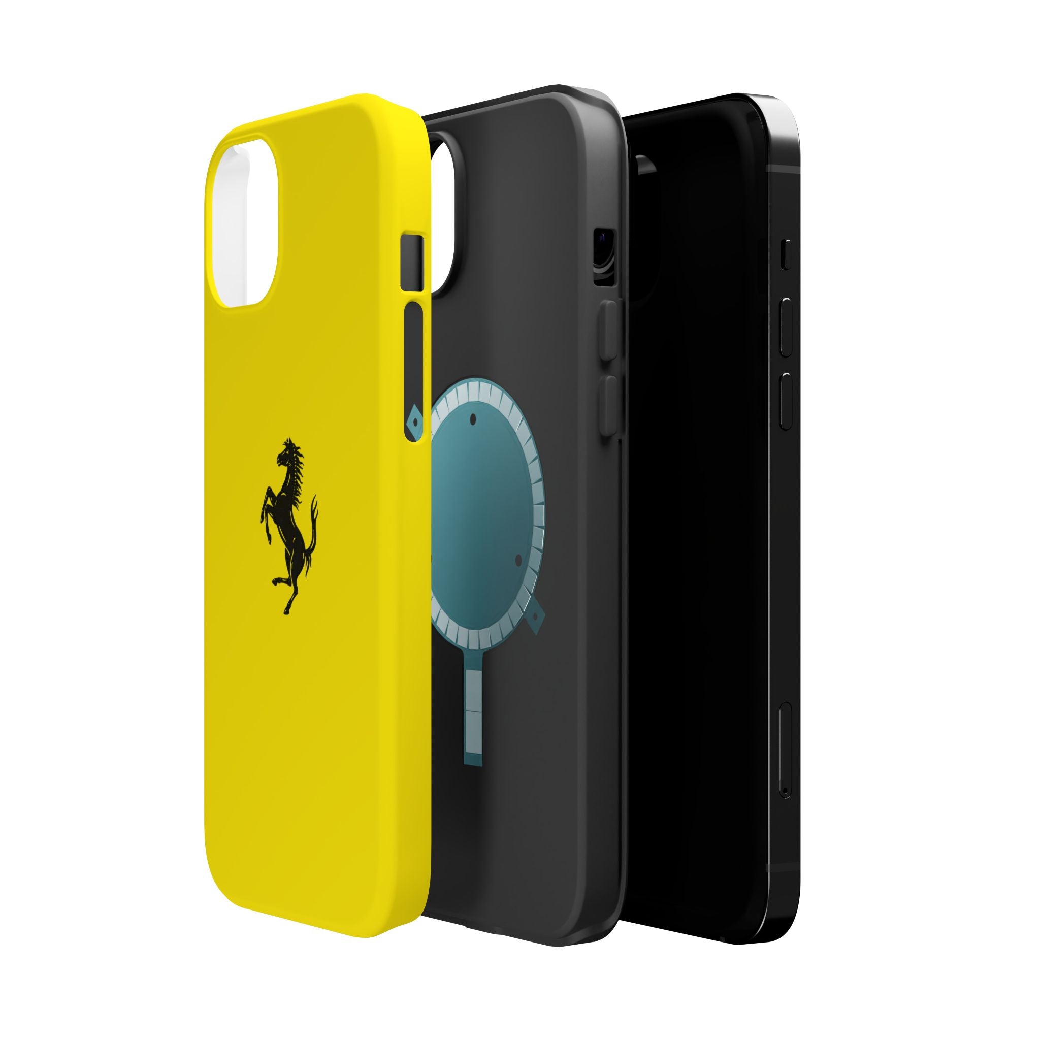 Ferrari horse giallo modena inspired Magnetic Tough Cases