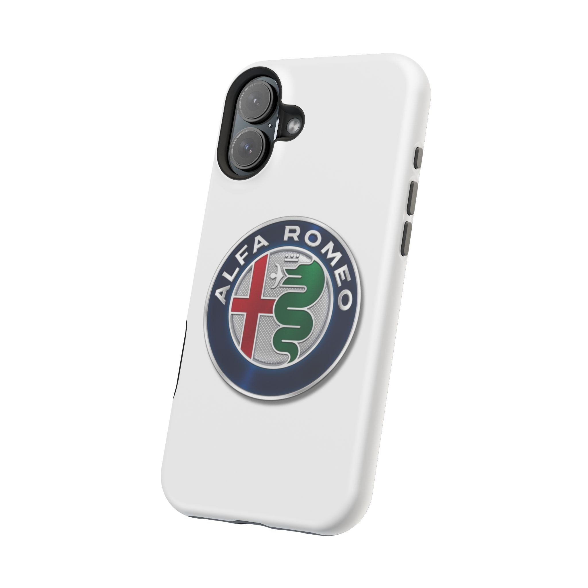 Alfa Romeo White Magnetic Tough Cases