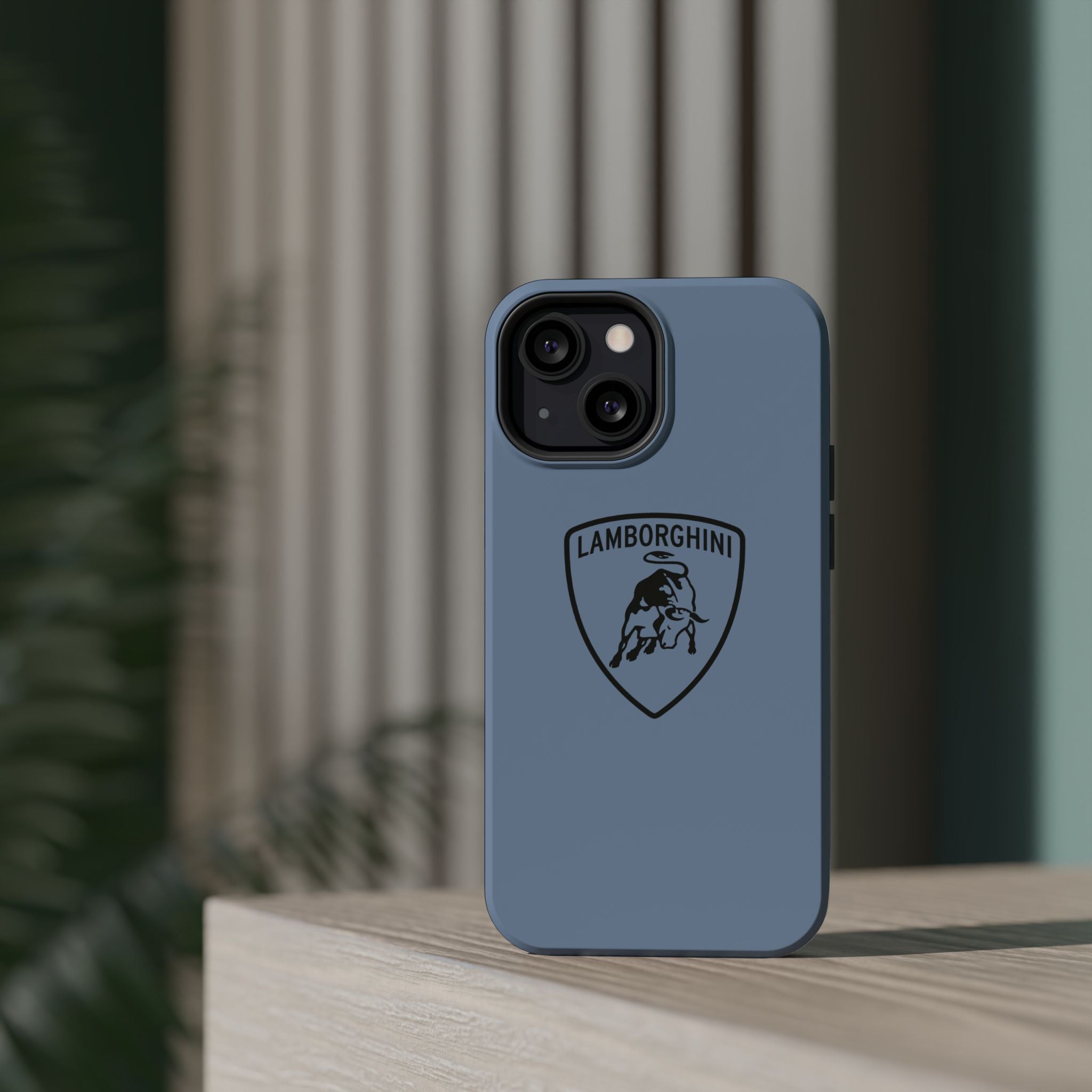 Lamborghini Azzurro Thetys inspired Magnetic Tough Cases