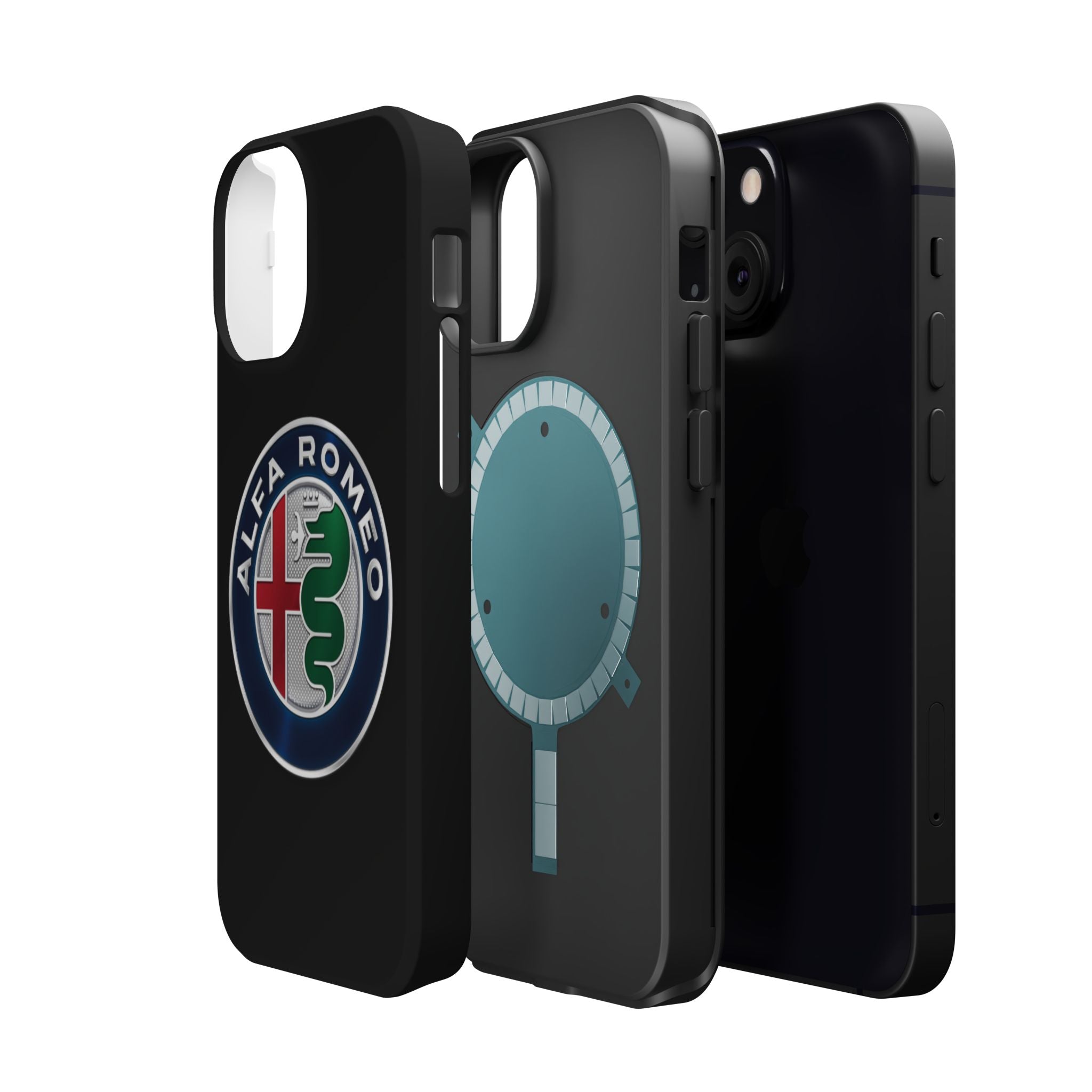 Vulcano Black inspired Magnetic Tough Cases