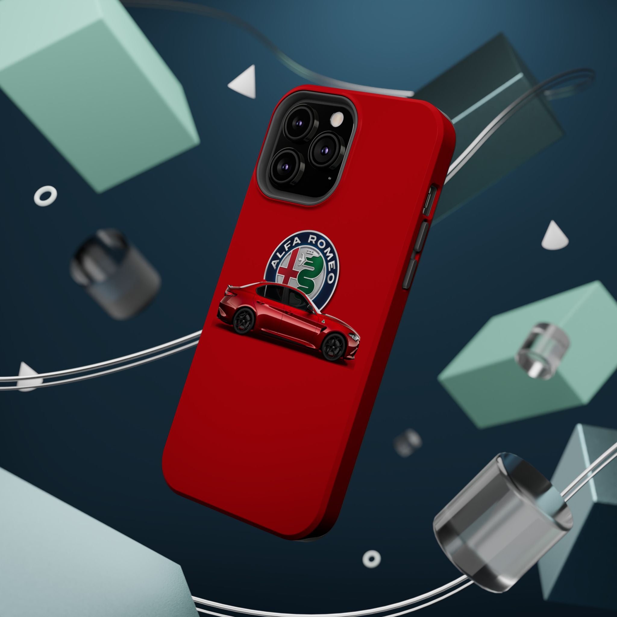 Alfa Romeo inspired Magnetic Tough Cases