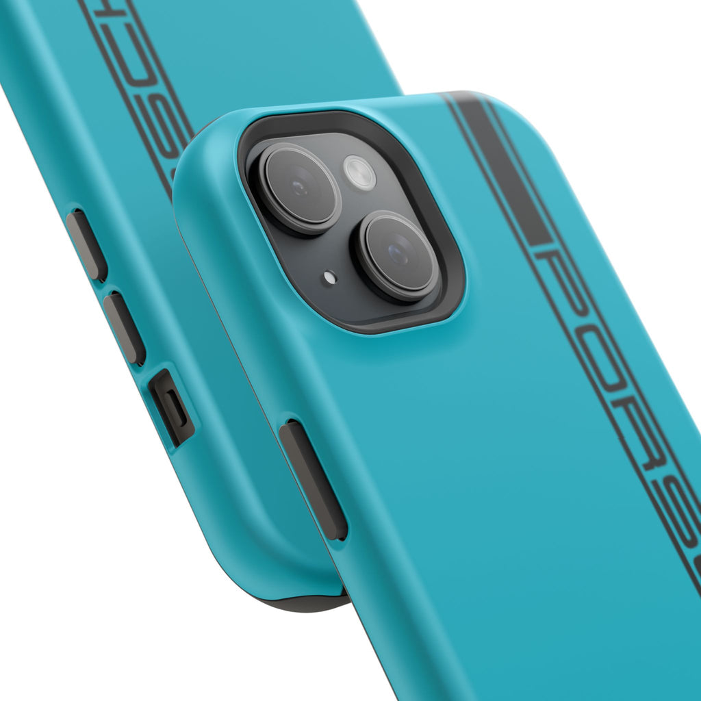 Porsche Miami blue inspired Magnetic Tough Cases
