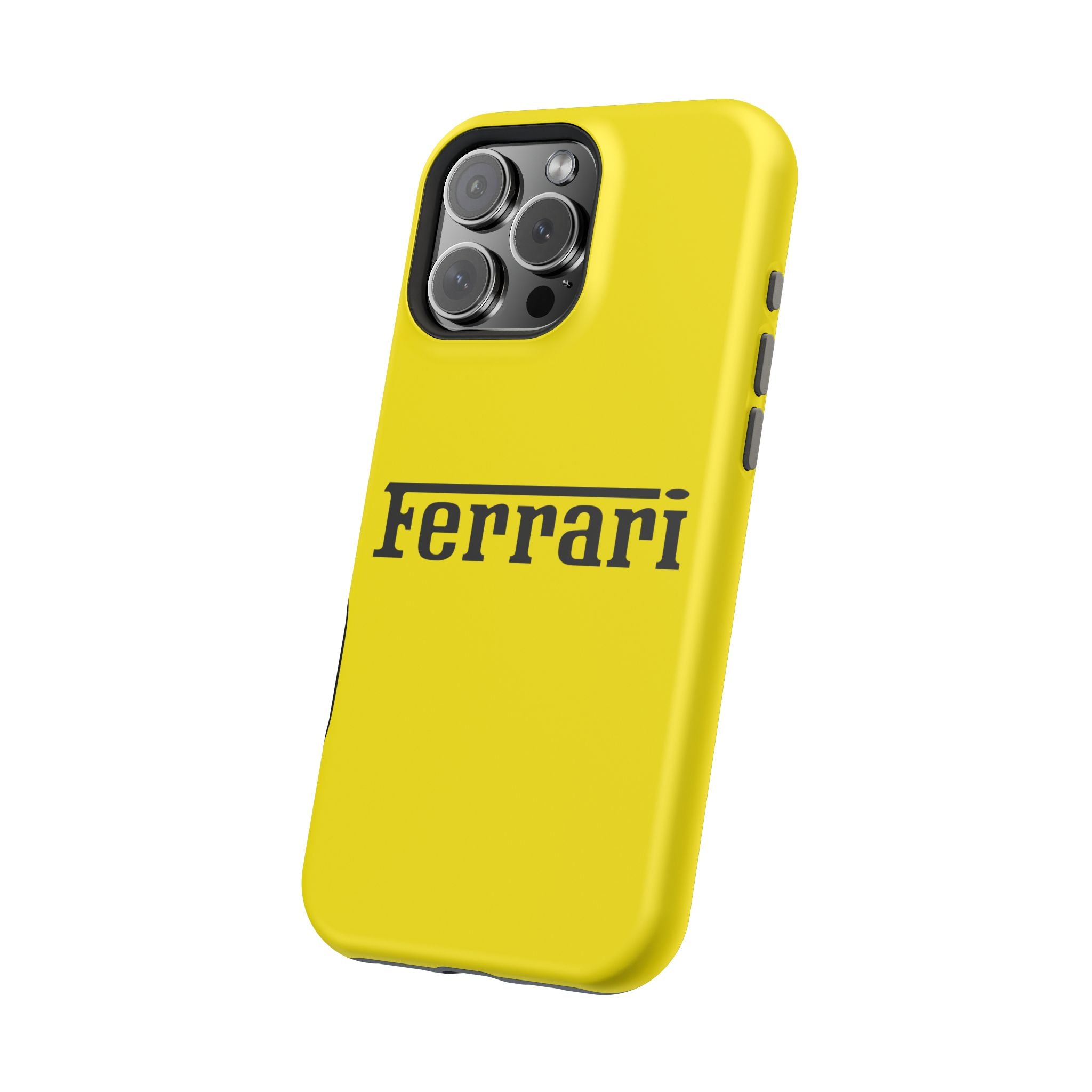 Ferrari Giallo Modena Inspired Magnetic Tough Cases