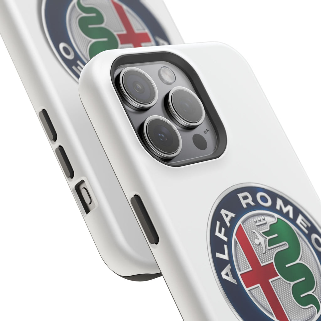 Alfa Romeo White Magnetic Tough Cases