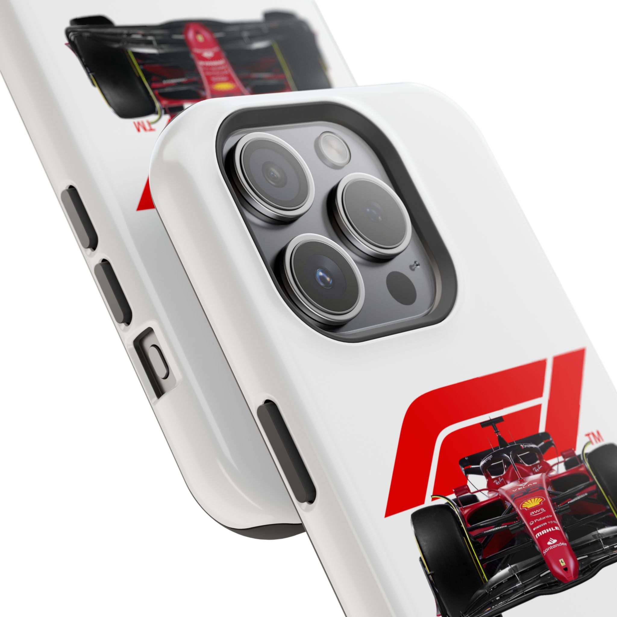 F1 inspired magnetic Tough Cases