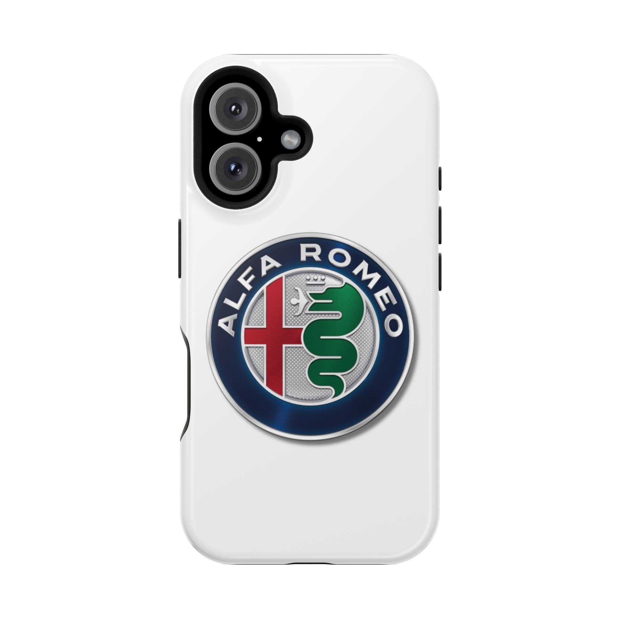 Alfa Romeo White Magnetic Tough Cases