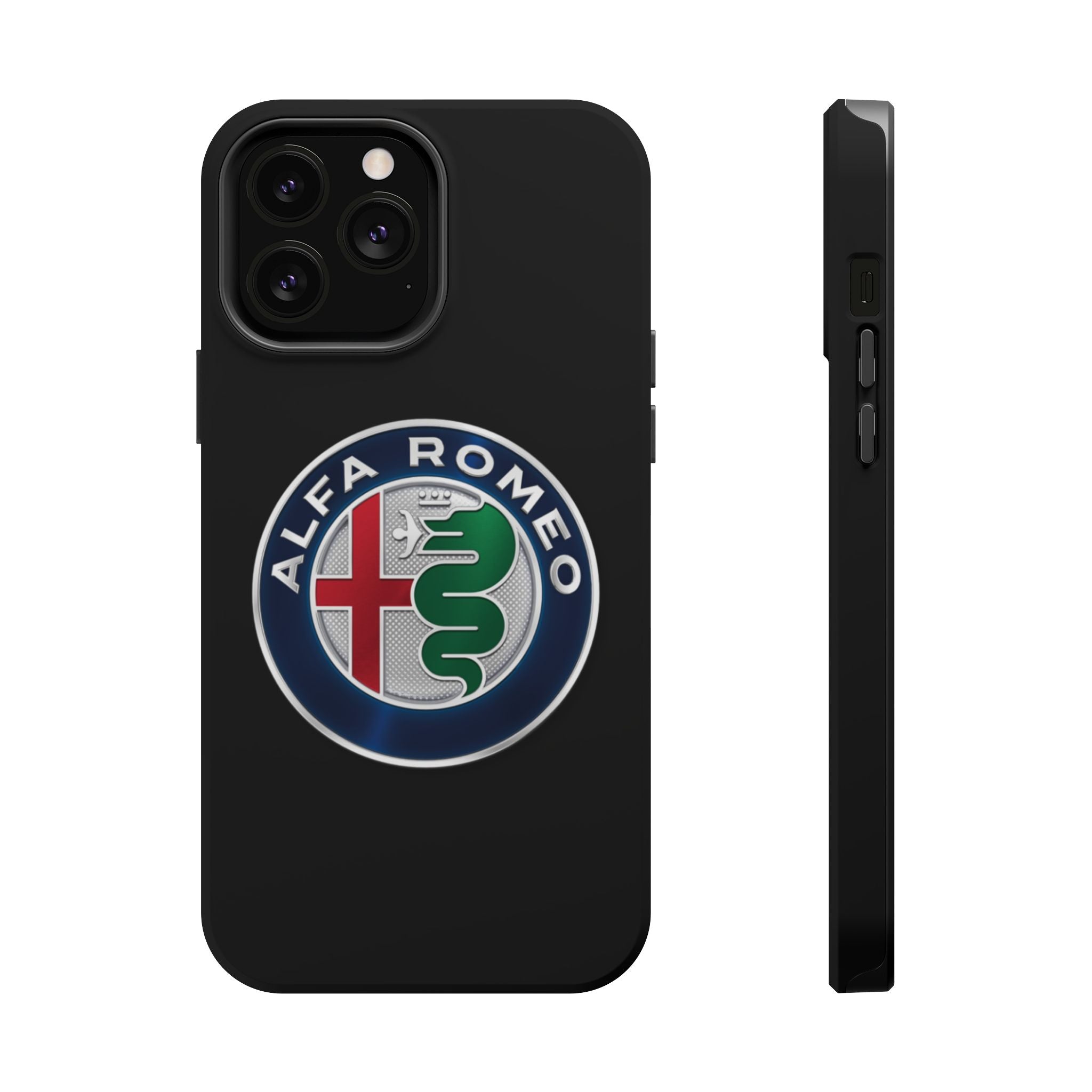Alfa romeo Dark black inspired Magnetic Tough Cases
